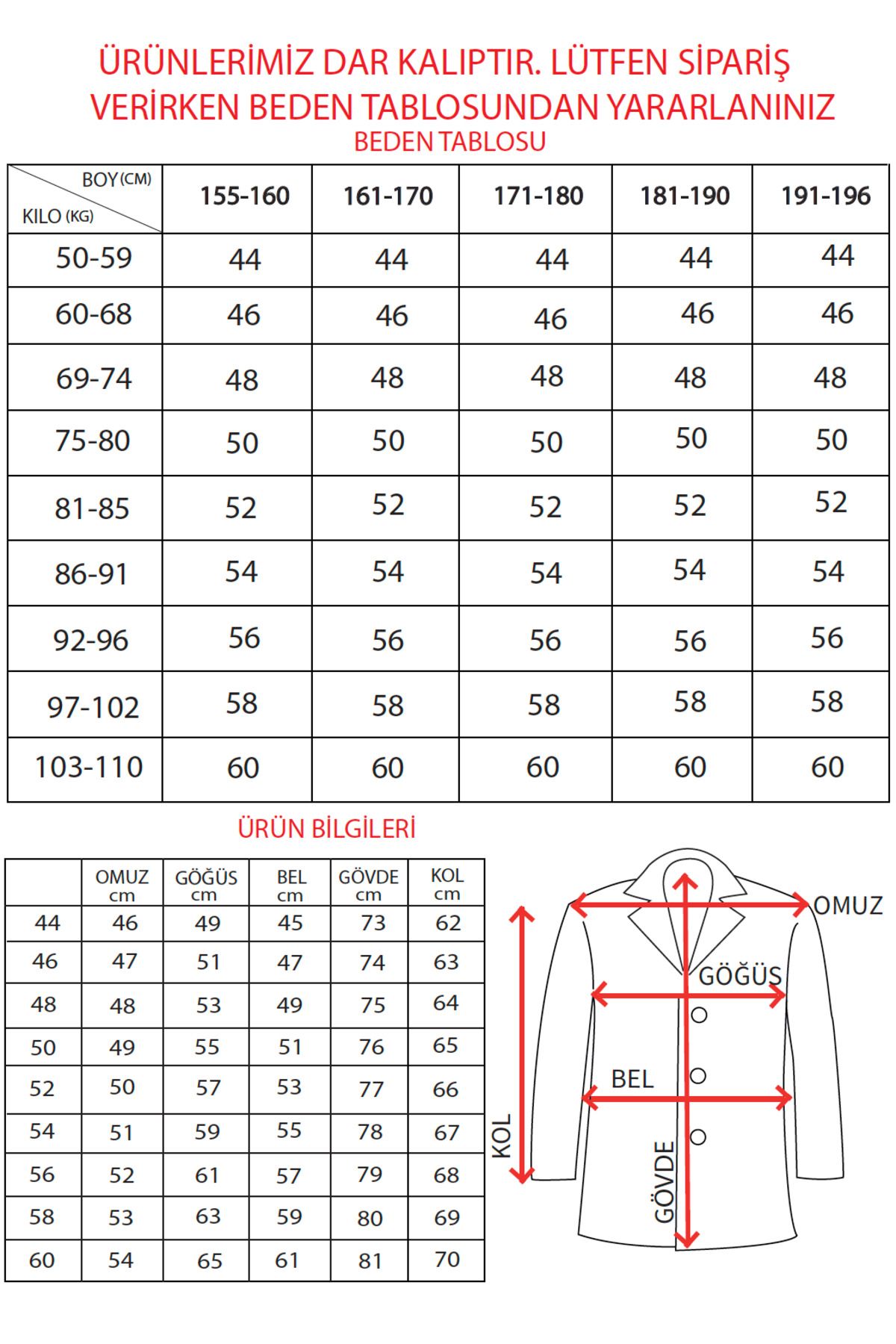 ACTUAL-Blue Men's Suit 5021-9 - 10 6
