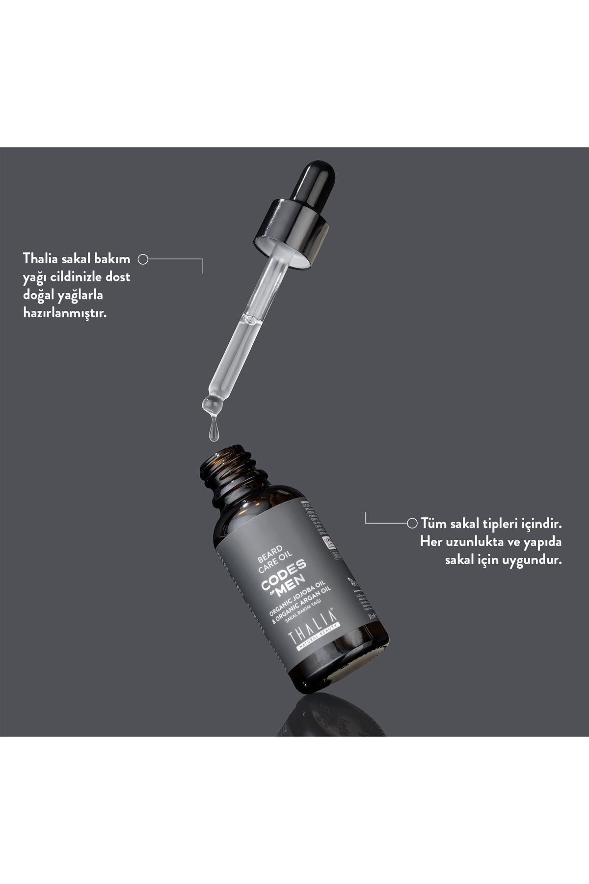Güçlendirmeye & Onarmaya Yardımcı Sakal Bakım Yağı 30ml — 1.3.THA.20368 — تصویر 4 از 6