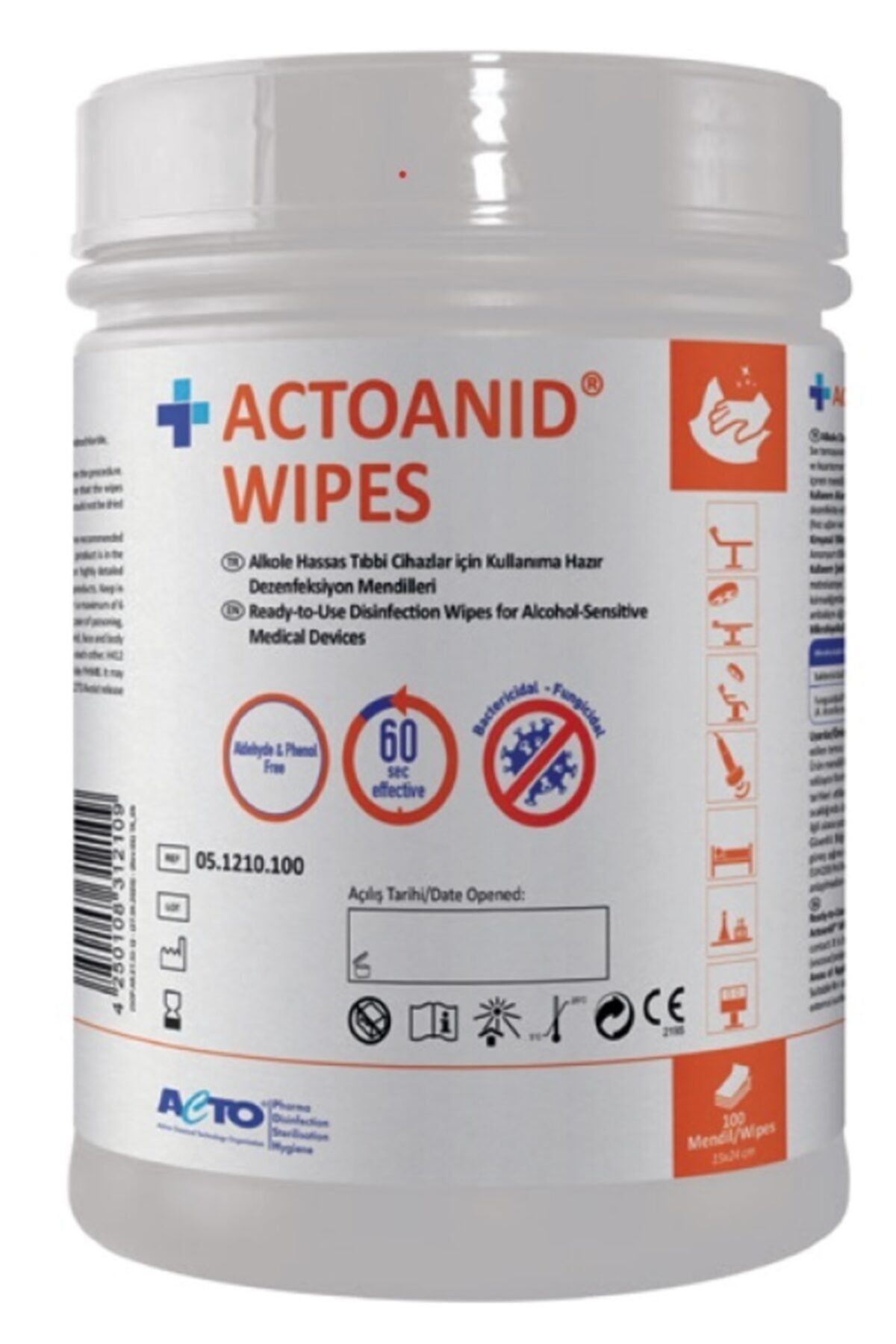 ACTOANID Actoanıd® Wıpes ( 100 Pcs)