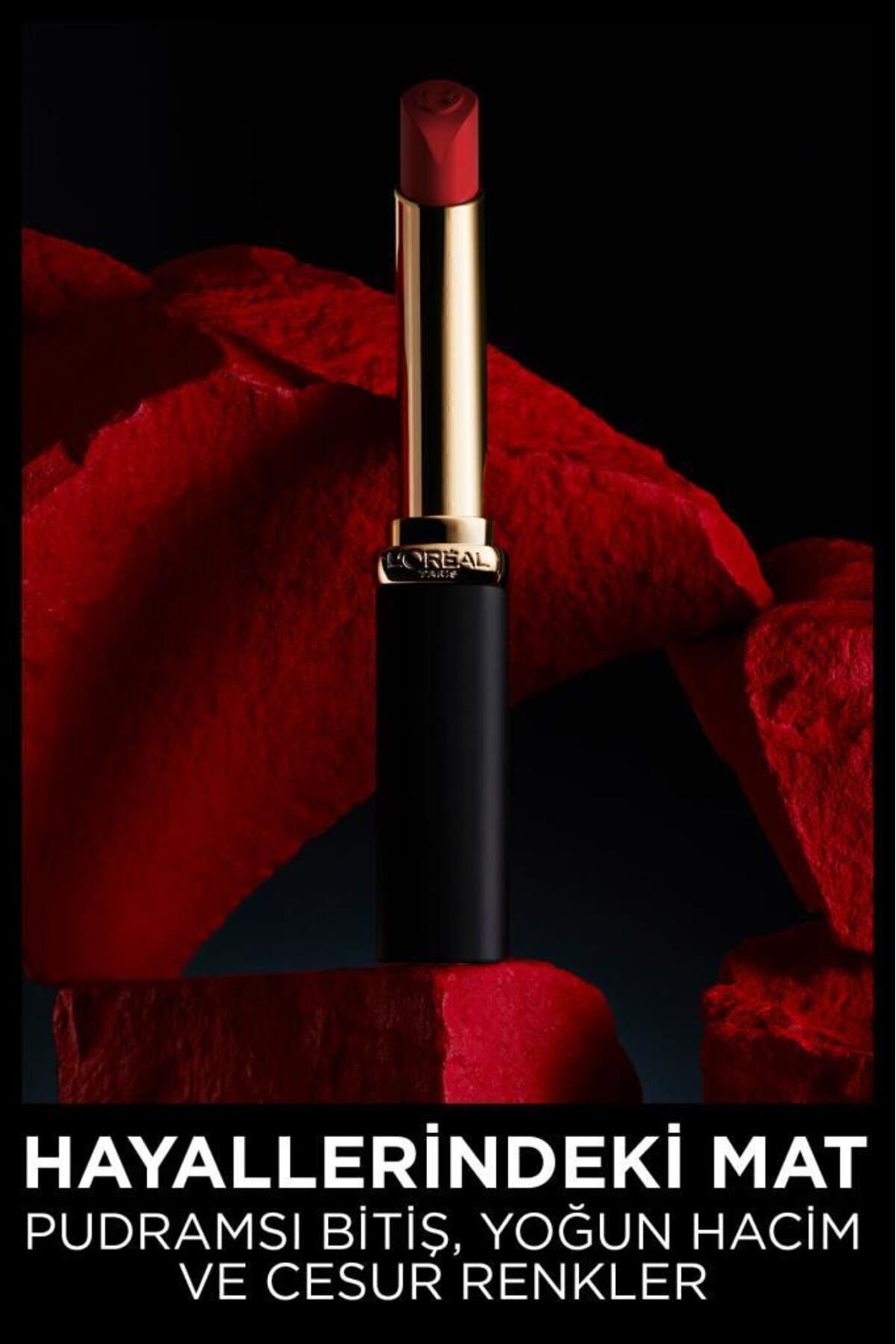 L'Oreal Paris-Coral Irreverent - 241 Matte Volume Lipstick 4