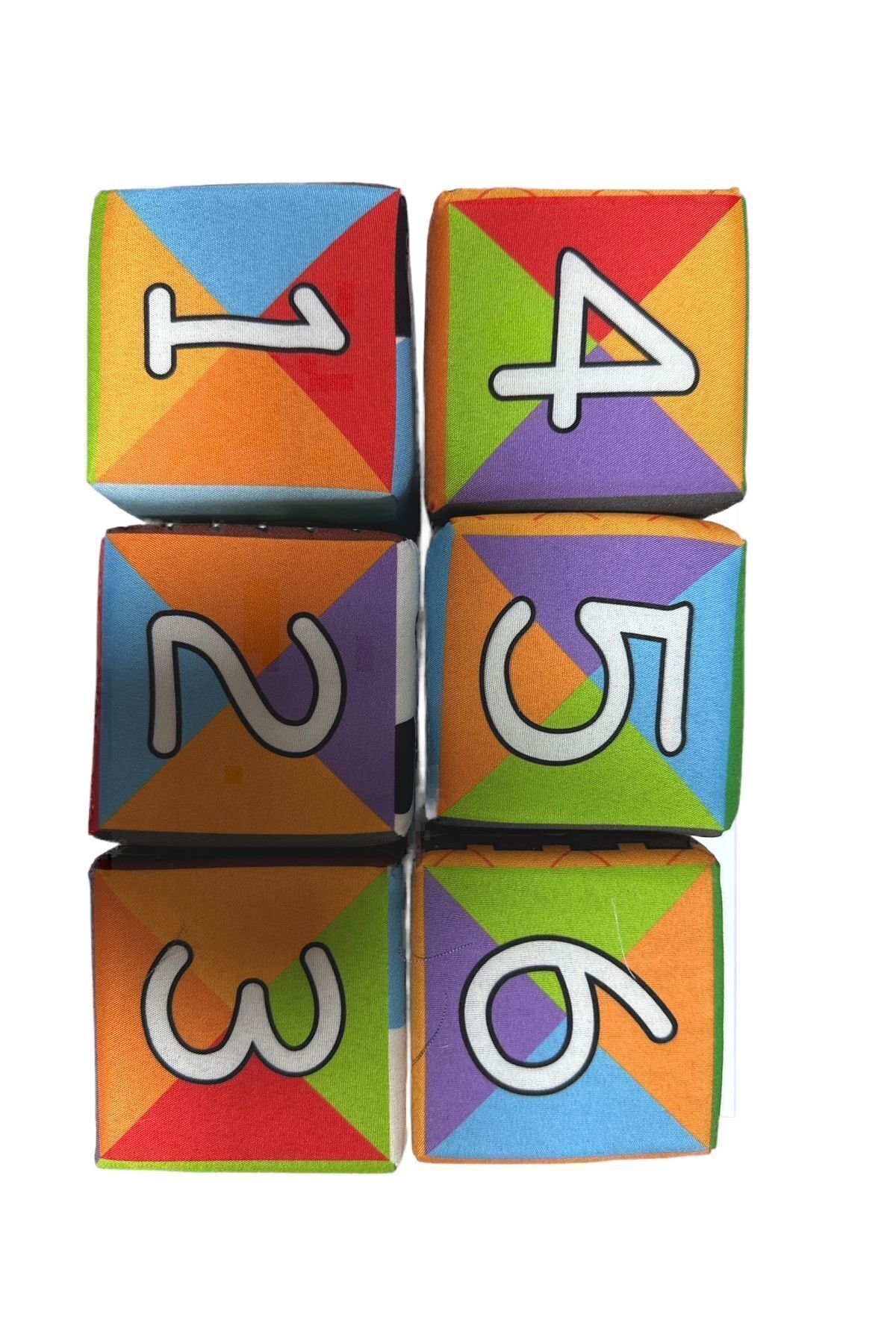 Sozzy Toys-SOZZY 6 Ayri Themed Cube Family - Sponge Master Soft Kumash 3