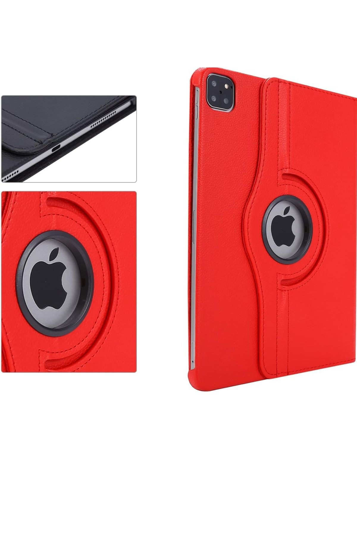 EGE CEP-360 Degree Rotating Ipad Tablet Case - Horizontal and Vertical Stand (12.9 Inch) 3