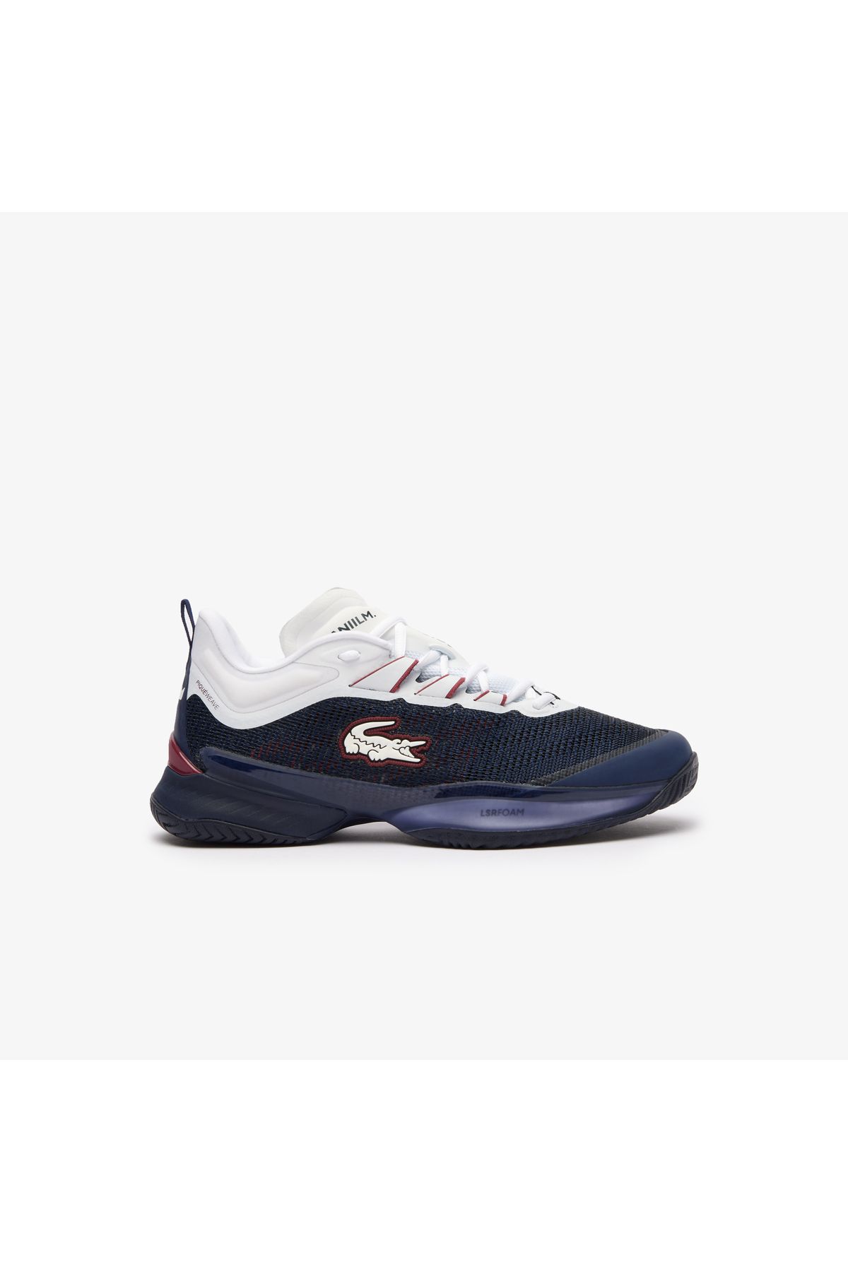 اسنیکر آبی مردانه کفش ورزشی Blue Navy Ultra AG LT23 Lacoste