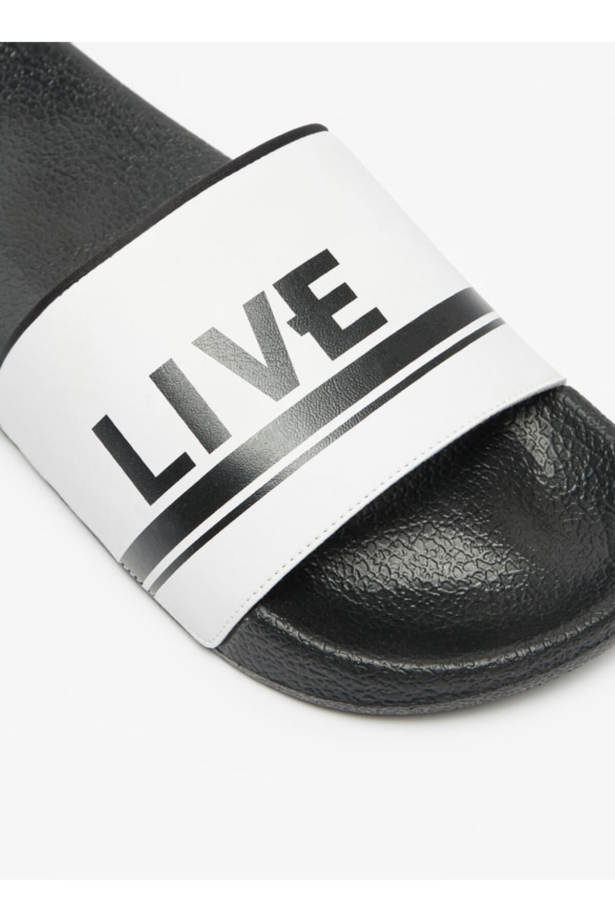 LBL by Shoexpress-Typography Print Slip-On Slides 5
