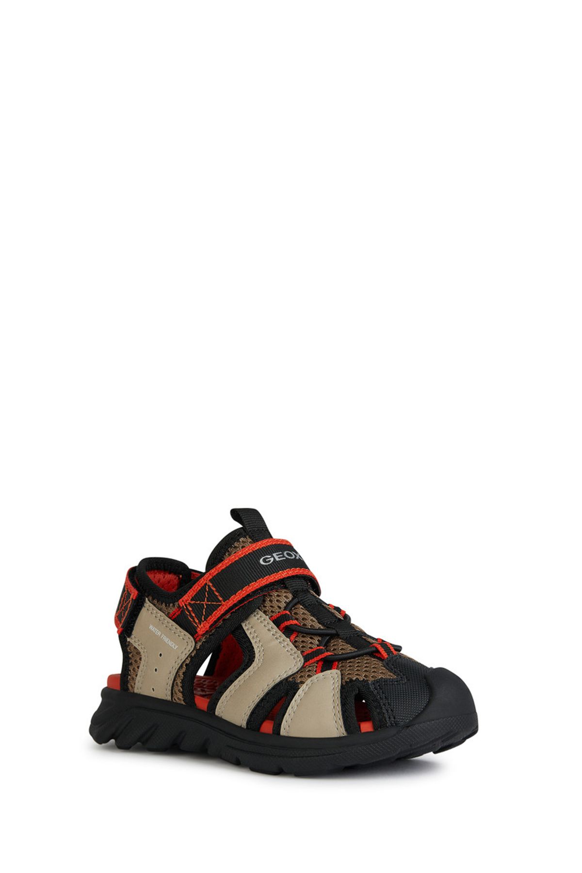 صندل چند رنگ پسرانه و بچگانه های چرمی Boy Multi Color Airadium Band J45F1F014MEC5051 Geox