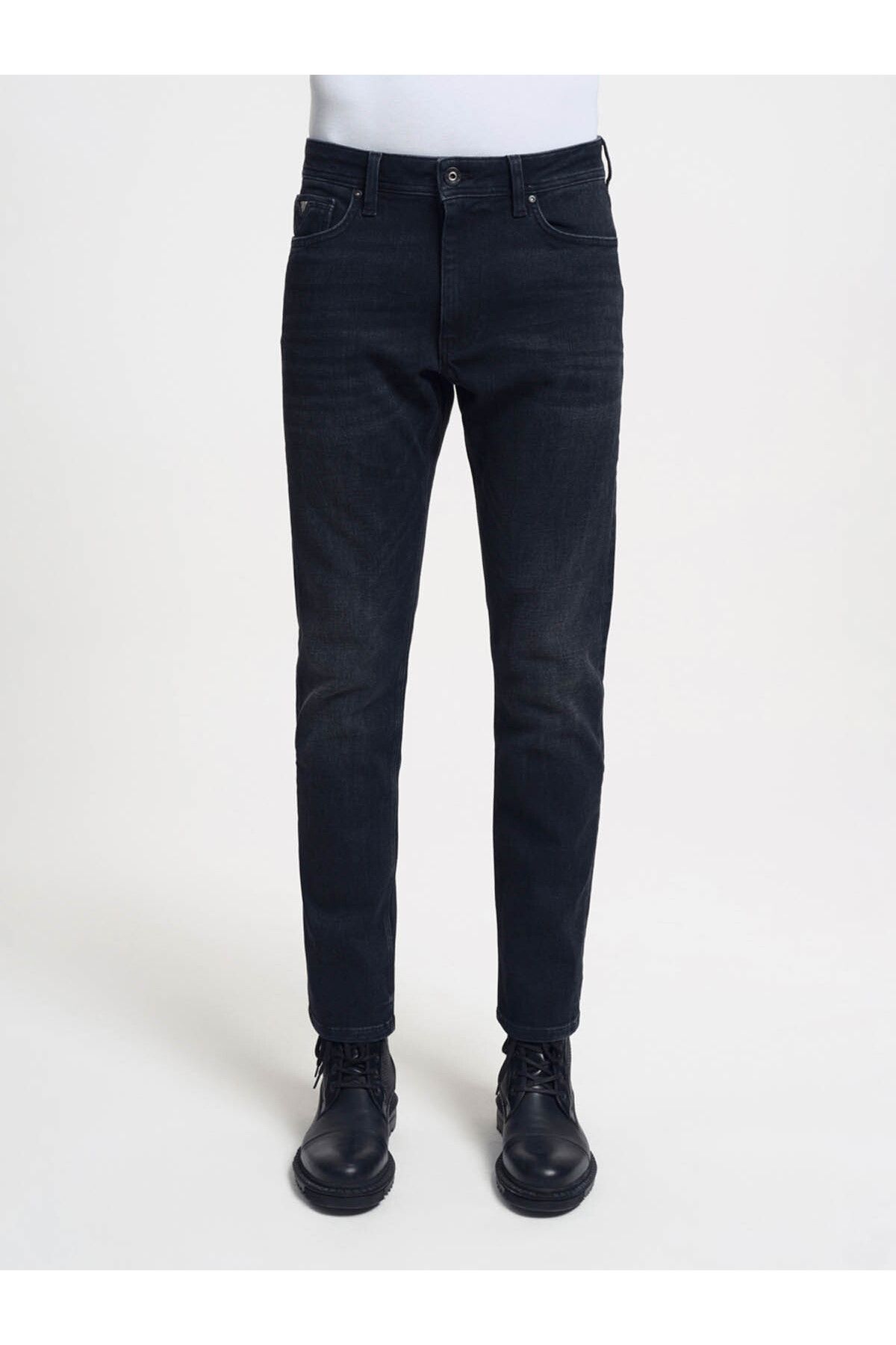 شلوار جین آبی مردانه NAVY اورجینال Loft