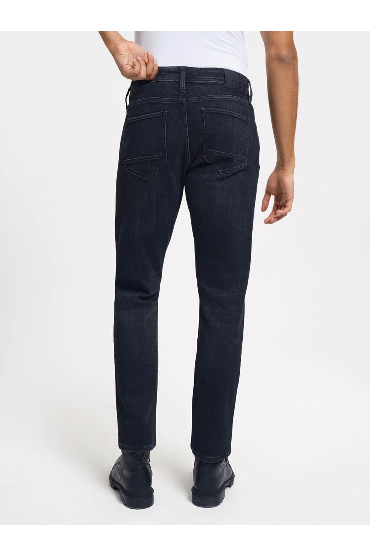 شلوار جین آبی مردانه NAVY اورجینال Loft