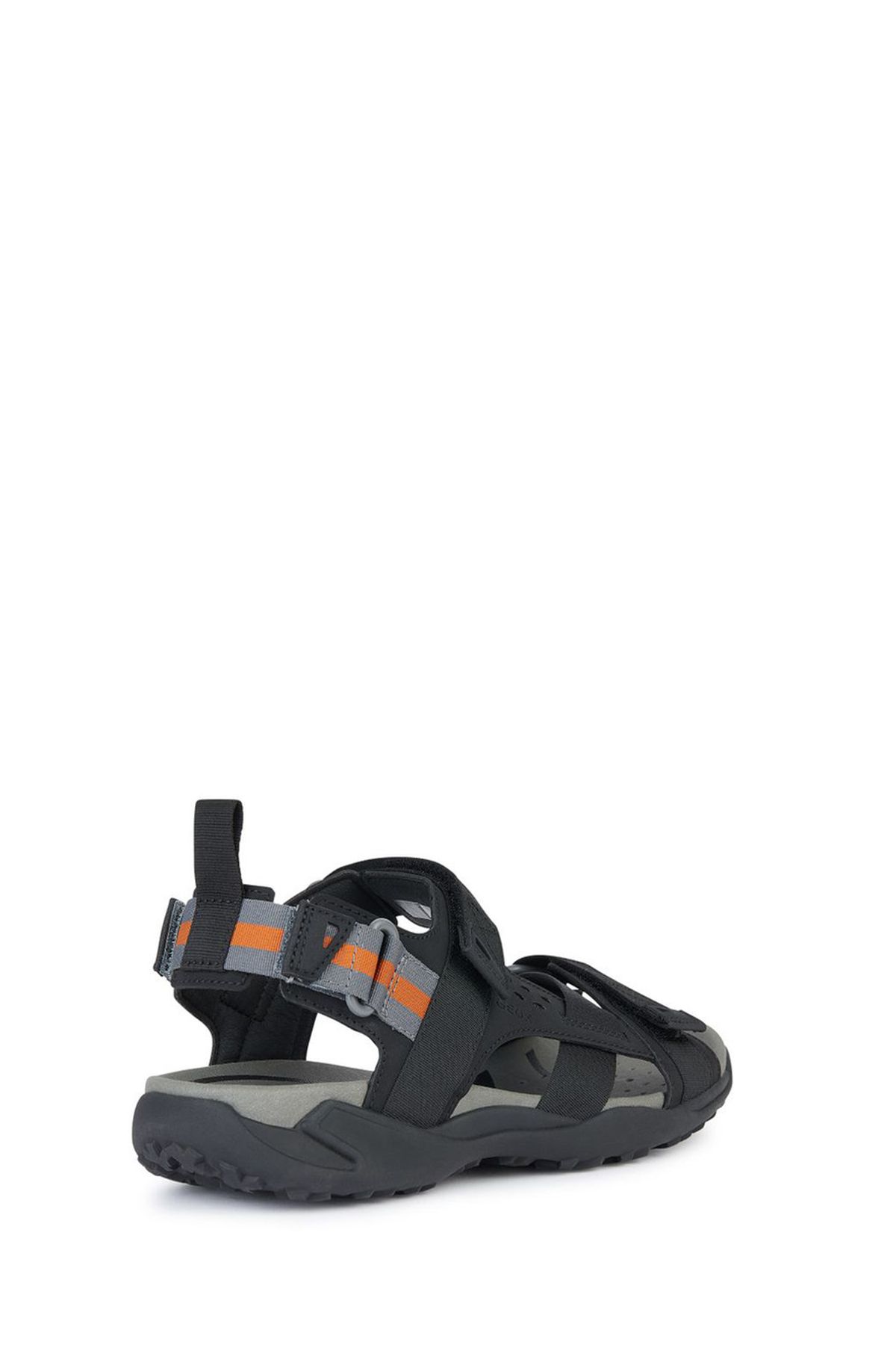 صندل مشکی مردانه های چرمی Terreno U4550B01150C9999 Geox