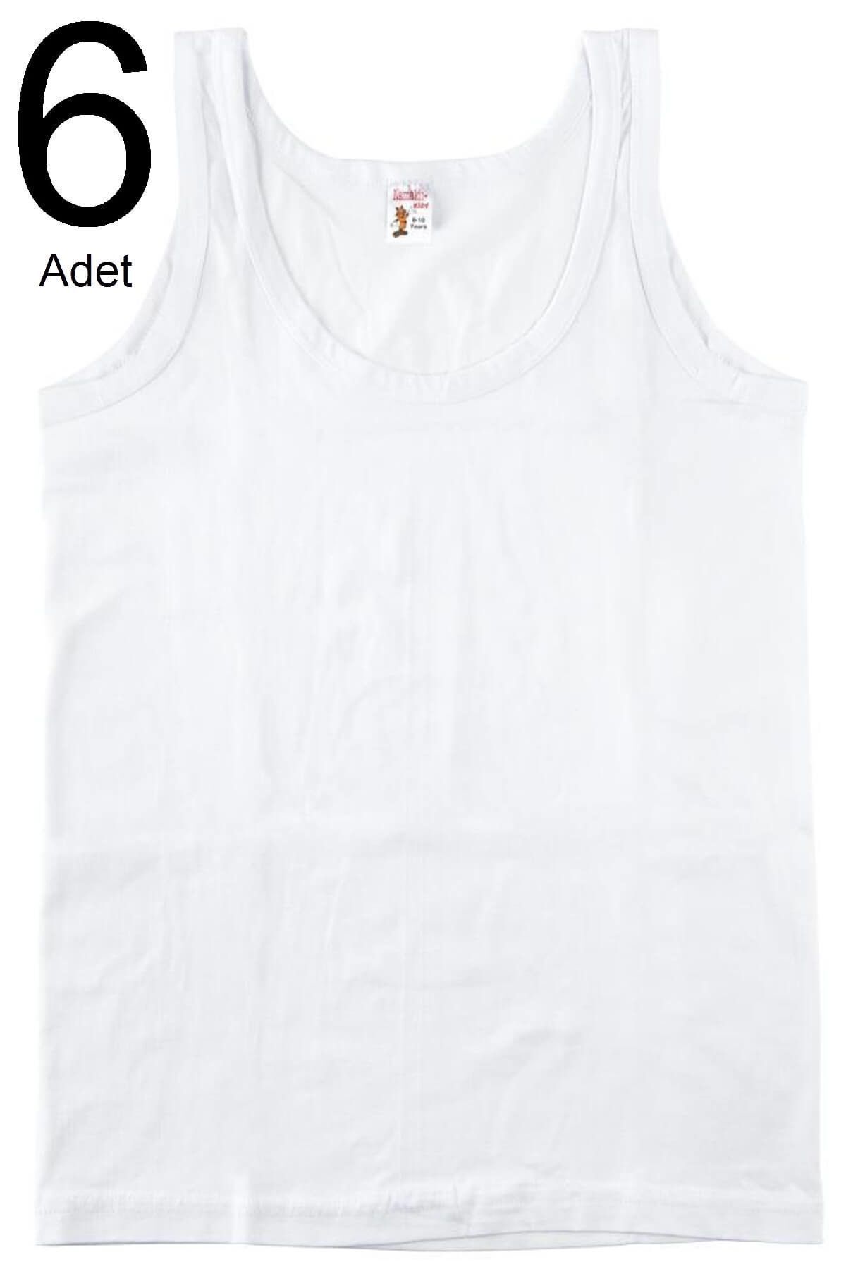 Namaldı-Pack of 6 Boys' Undershirts 2