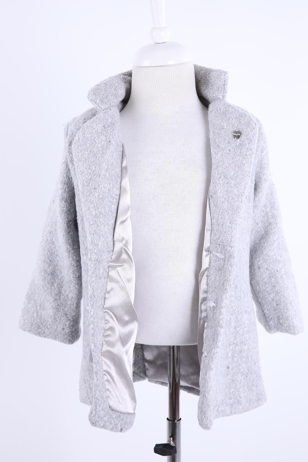 Babyhola Kız Bebek Çocuk Astarlı Basic Kaban Kışlık 12600 fotoğrafı 7 (önizleme)