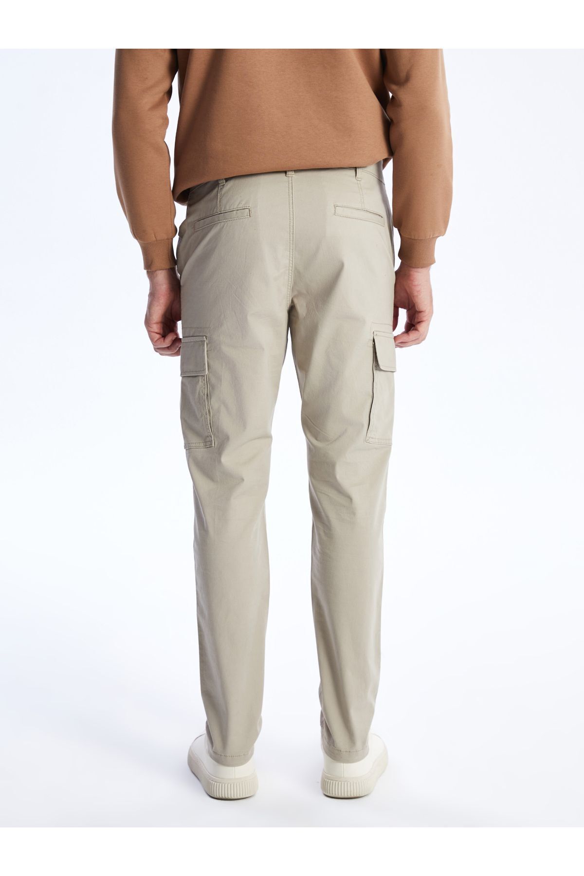 LC Waikiki-Ανδρικό παντελόνι Chino Slim Fit Gabardine 5