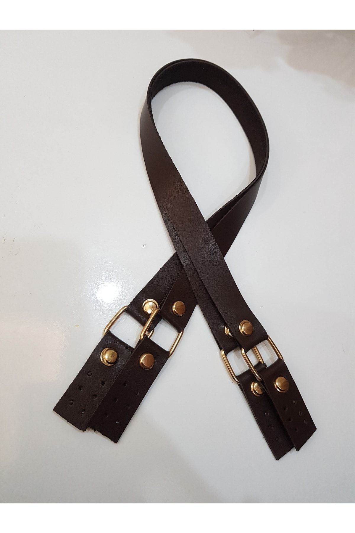 Leather Sewn Bag Hanger (72 CM)