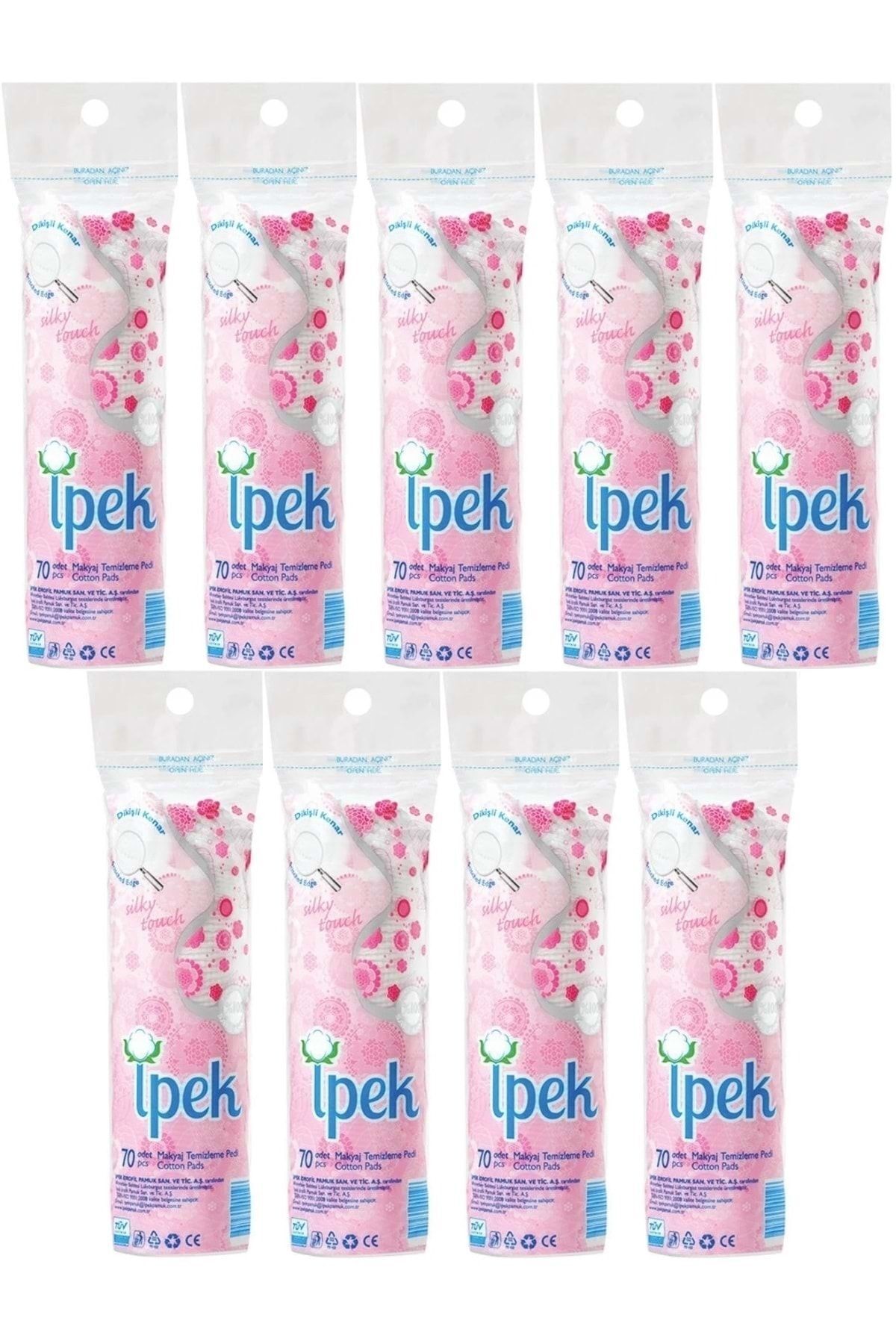 İpek Makyaj Temizleme Pedi 630 Adet (9pk*70)