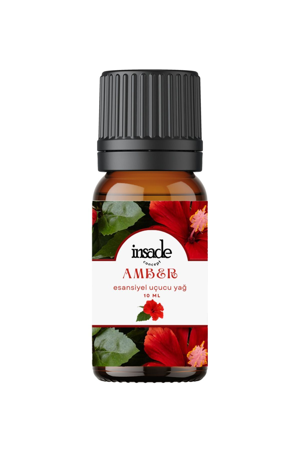 inSade Concept Amber - Esansiyel Uçucu Yağ - Oda Kokusu - Çamaşır Yün Kurutma Topu Kokusu - 10 ml - 1 Adet