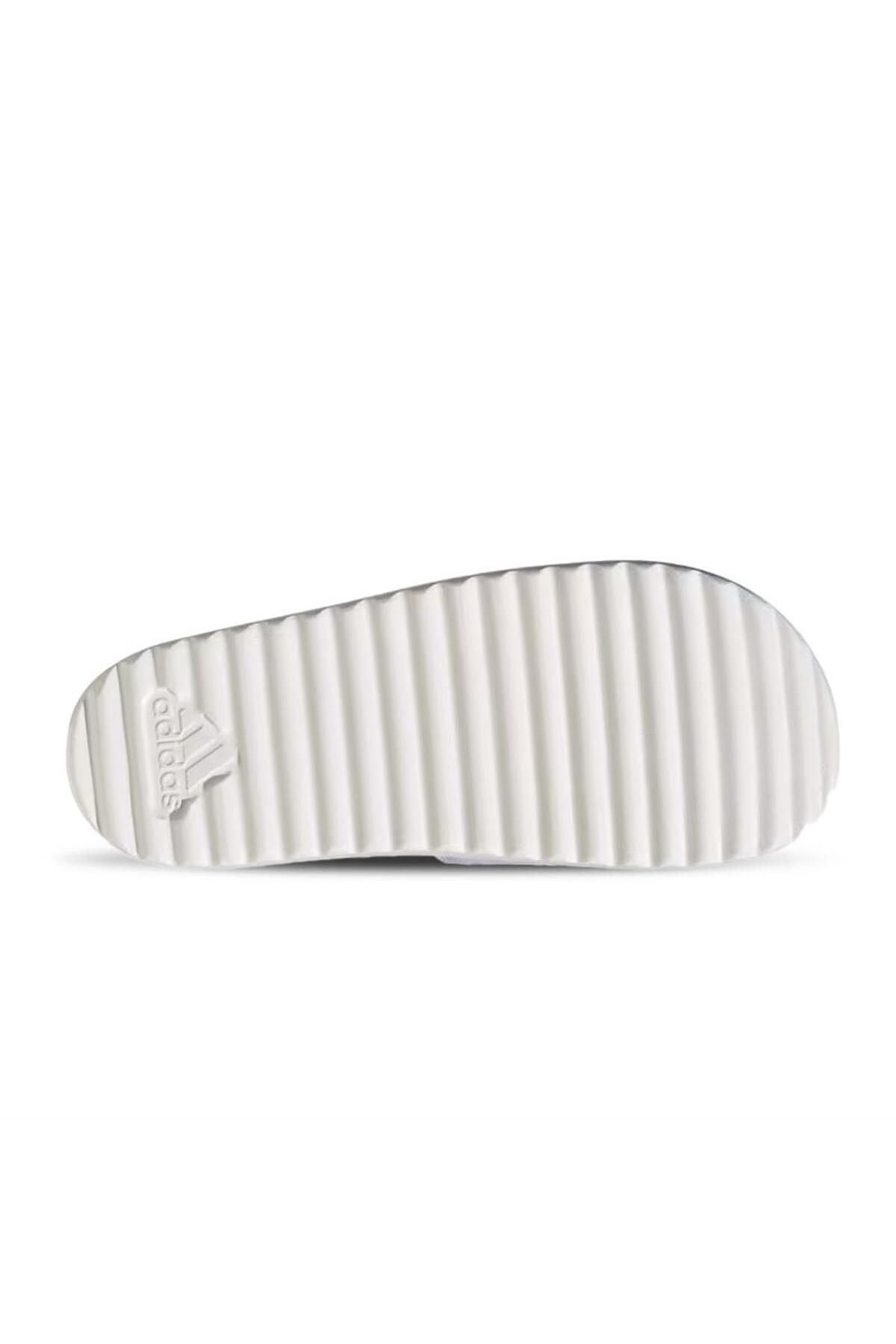 دمپایی خاکستری زنانه پلت فرم Adilette اورجینال adidas