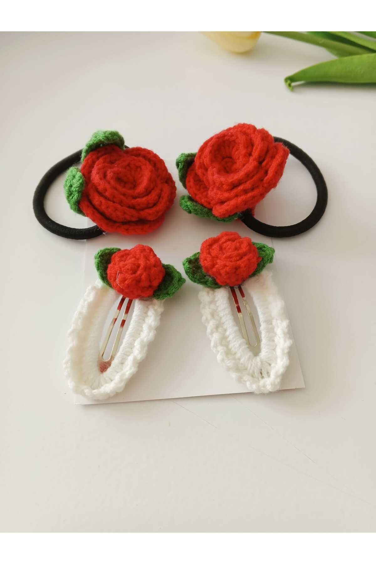 Kadın Girişimciler Atölyesi-Buckle Red Soft 4 Piece Buckle Set 3