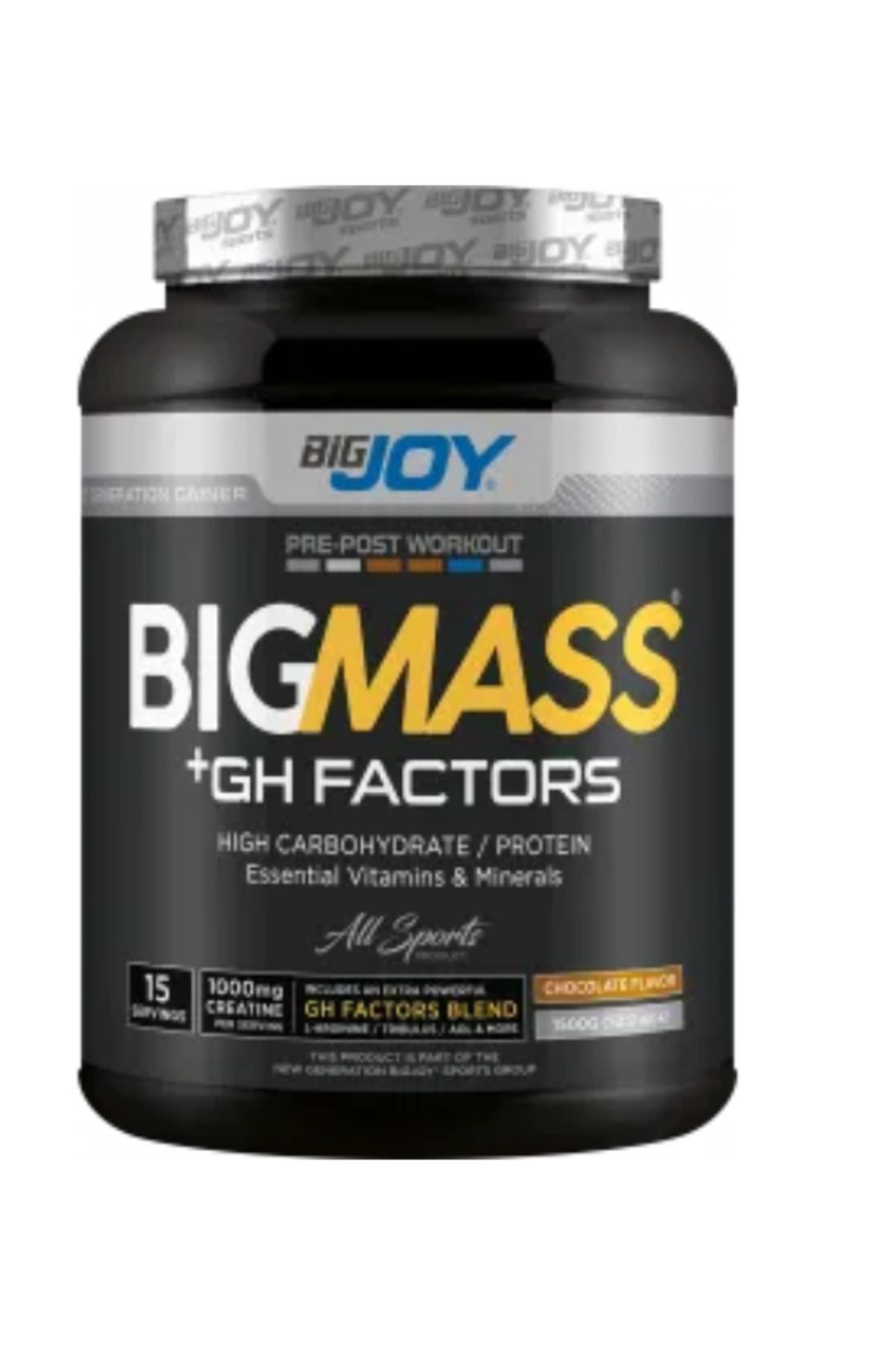Bigjoy Sports Bıgmass Gainer Gh Factors Çikolata 1500g Hediyeli