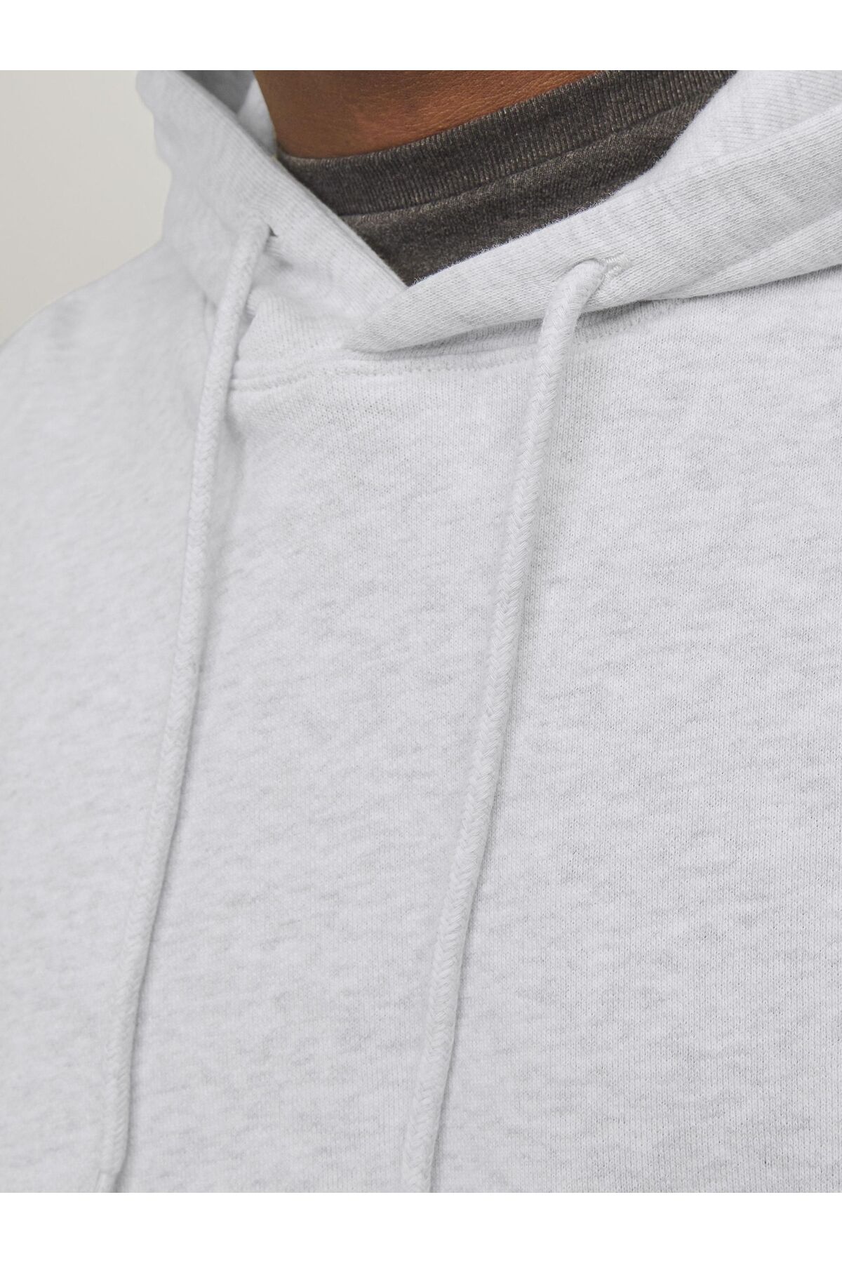سویشرت جک اند جونز مردانه پنبه ای سفید  راسته Regular/رگولار    بیسیک کژوال/روزمره | Jack & Jones TYC36EEE4C8CAB0600 TR - تصویر 6