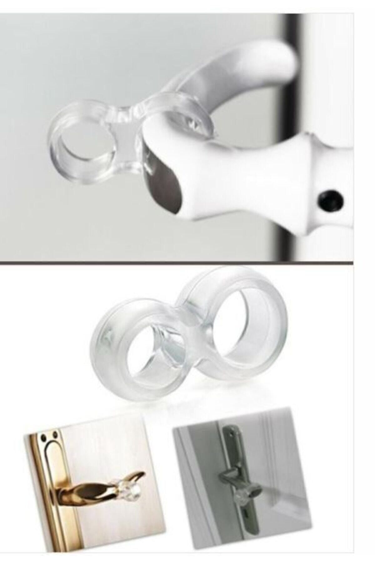 Adem Koç-10 Pieces Plastic Door Handle Stopper Door Handle Buffer 2