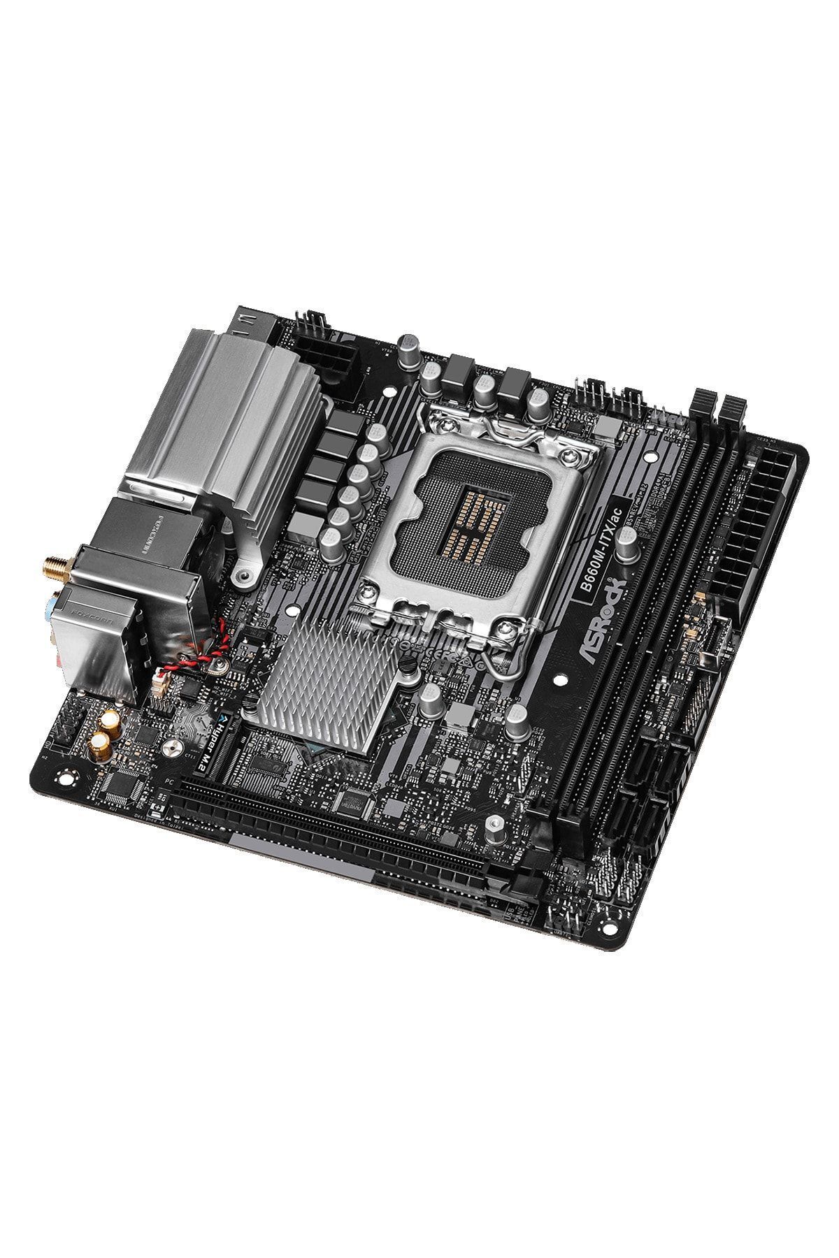 ASROCK-B660m-ıtx/ac Intel B660 5000mhz (oc) Ddr4 Socket Lga1700 PCIE 4.0 Gen4 M.2 Hdmi Dp Wi-fi + BT Motherboard 3
