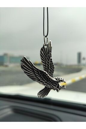 Esey Dizayn Kartal Metal Araba Içi Dikiz Ayna Süsü