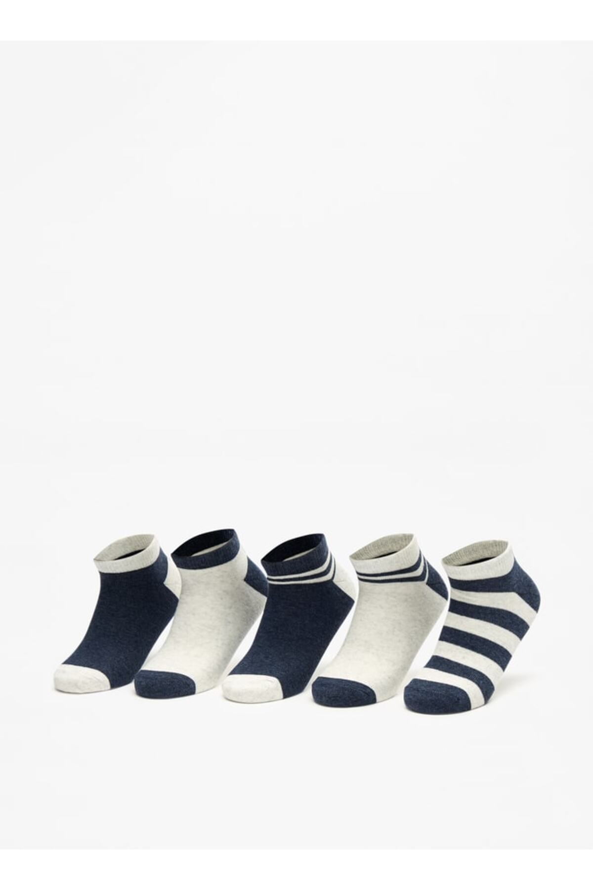 LBL by Shoexpress-Printed Ankle Length Socks - Set of 5 4