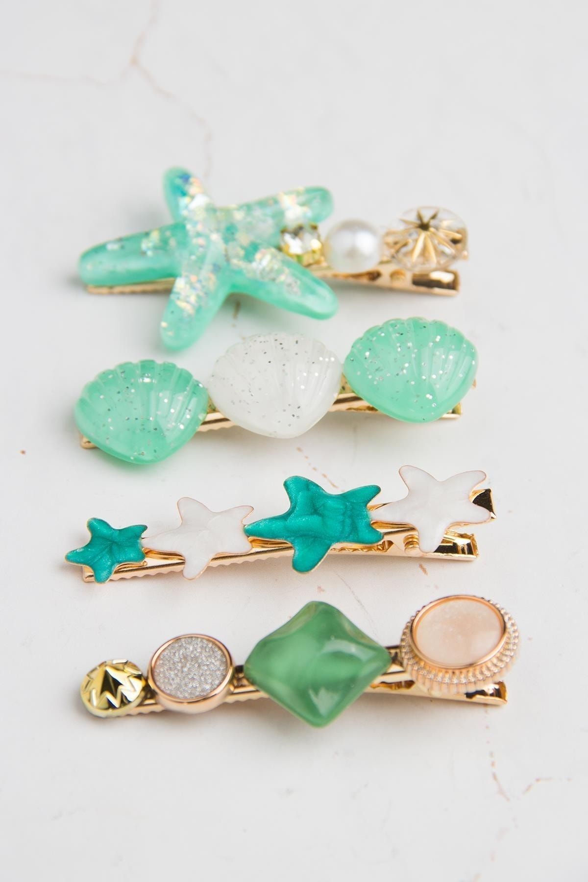 Modex-Seashell Buckle Set - Multiple Convenient 3
