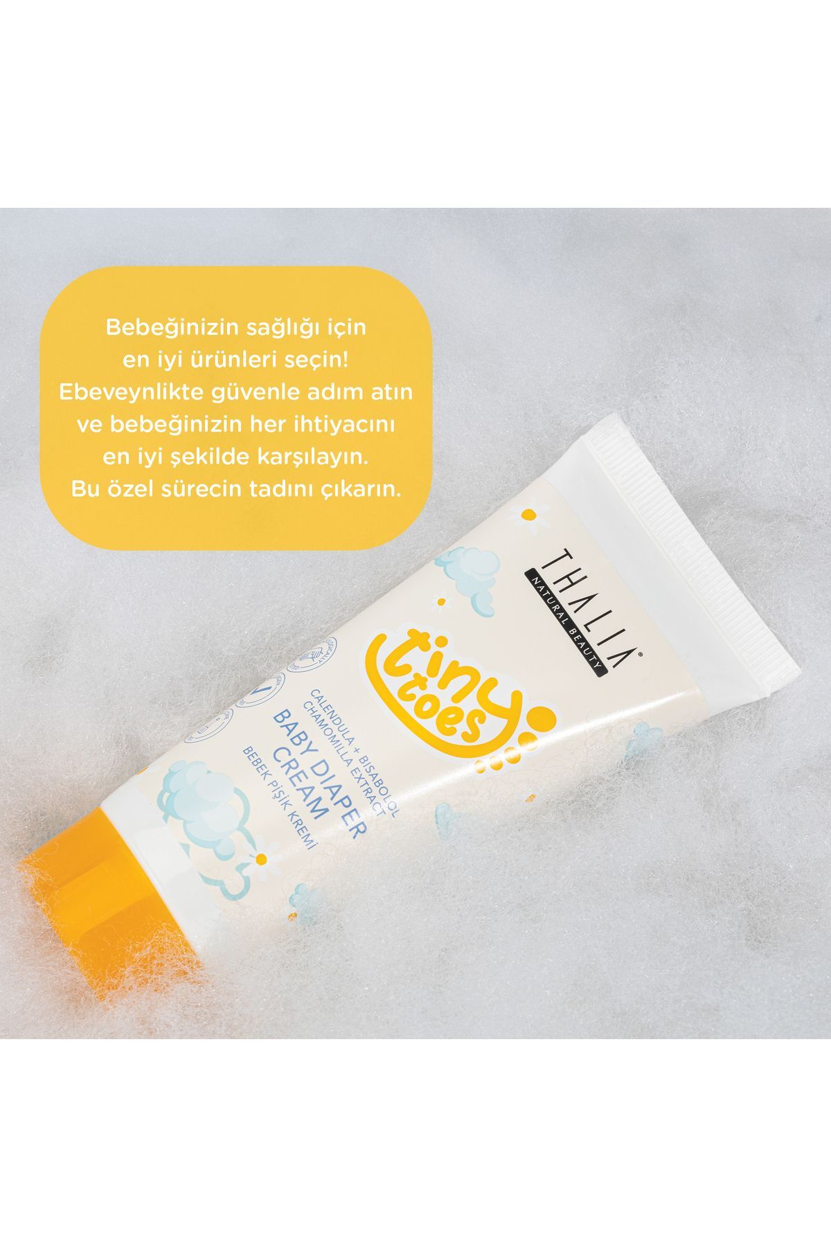 Thalia Calendula & Papatya Özlü Bebek Pişik Kremi 100ml fotoğrafı 4 (önizleme)
