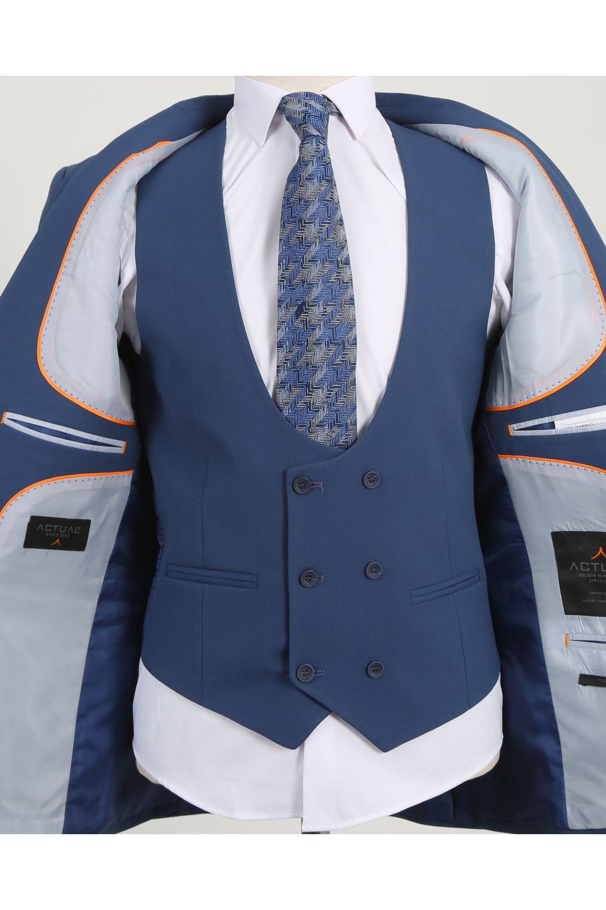 ACTUAL-Blue Men's Suit 5021-9 - 10 3