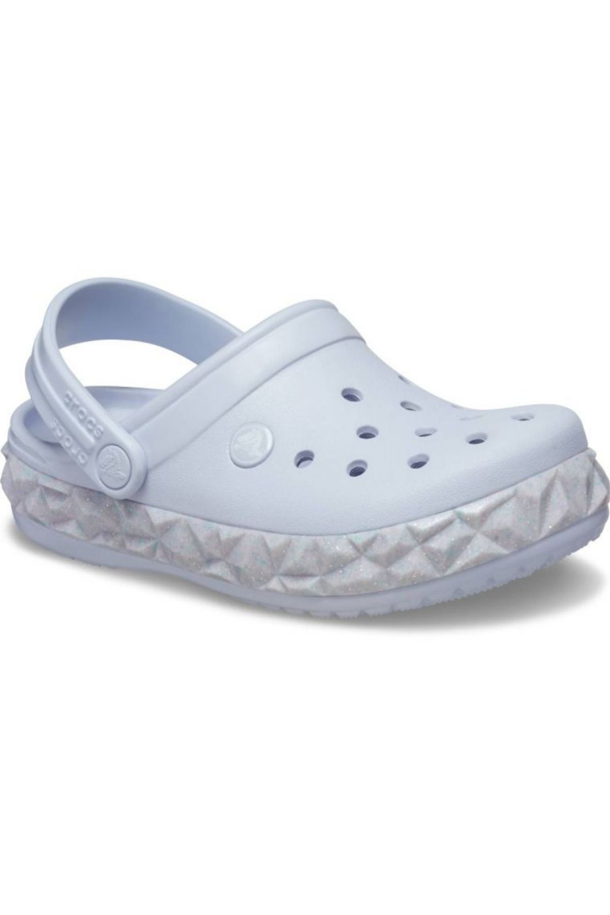 Crocband هندسی Glitter Band Clog K دمپایی بچه گانه 210134-5AF Crocs