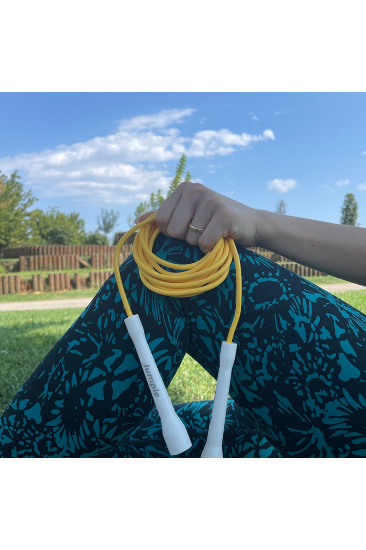 Jumple Uzunluğu Ayarlanabilir Egzersiz Için Profesyonel Atlama Ipi Spor Ekipmanı