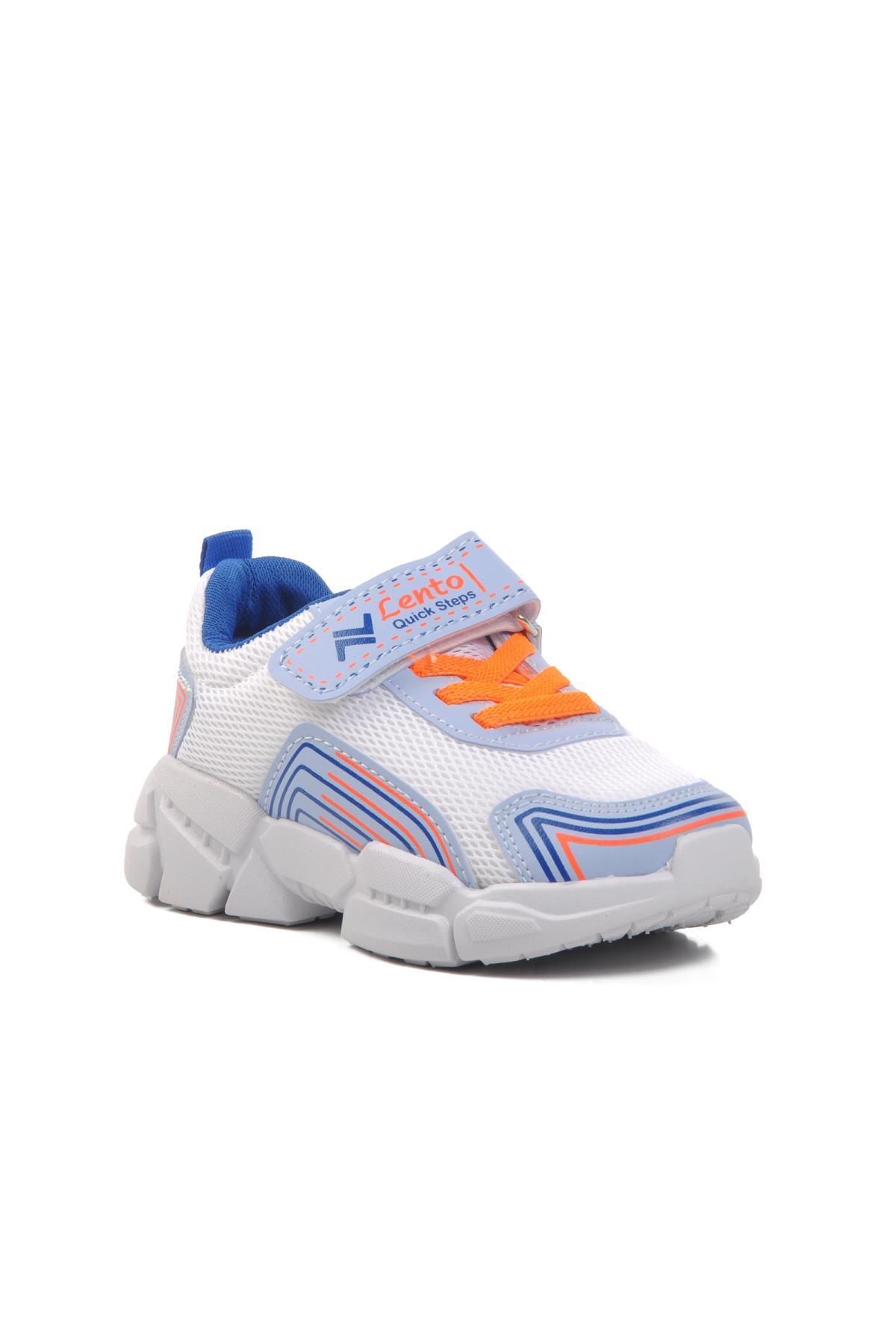 AYAKMOD Pantofi Sport Pentru Copii A-36-p - Alb Și Albastru Unisex - 29