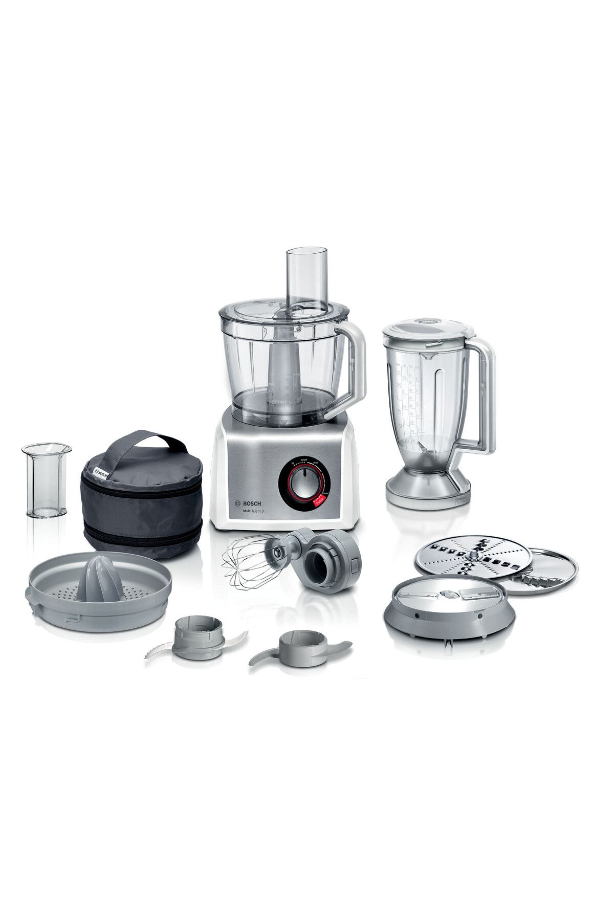Bosch-Food Processor MC812S734G Multi-Talent 8, 3.9L capacity, Brushed Stainless Steel 1 Yr Warranty 2
