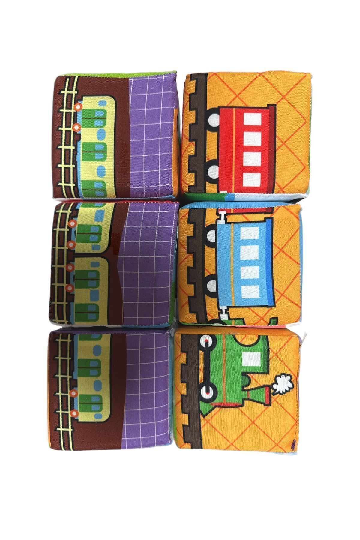 Sozzy Toys-SOZZY 6 Ayri Themed Cube Family - Sponge Master Soft Kumash 4
