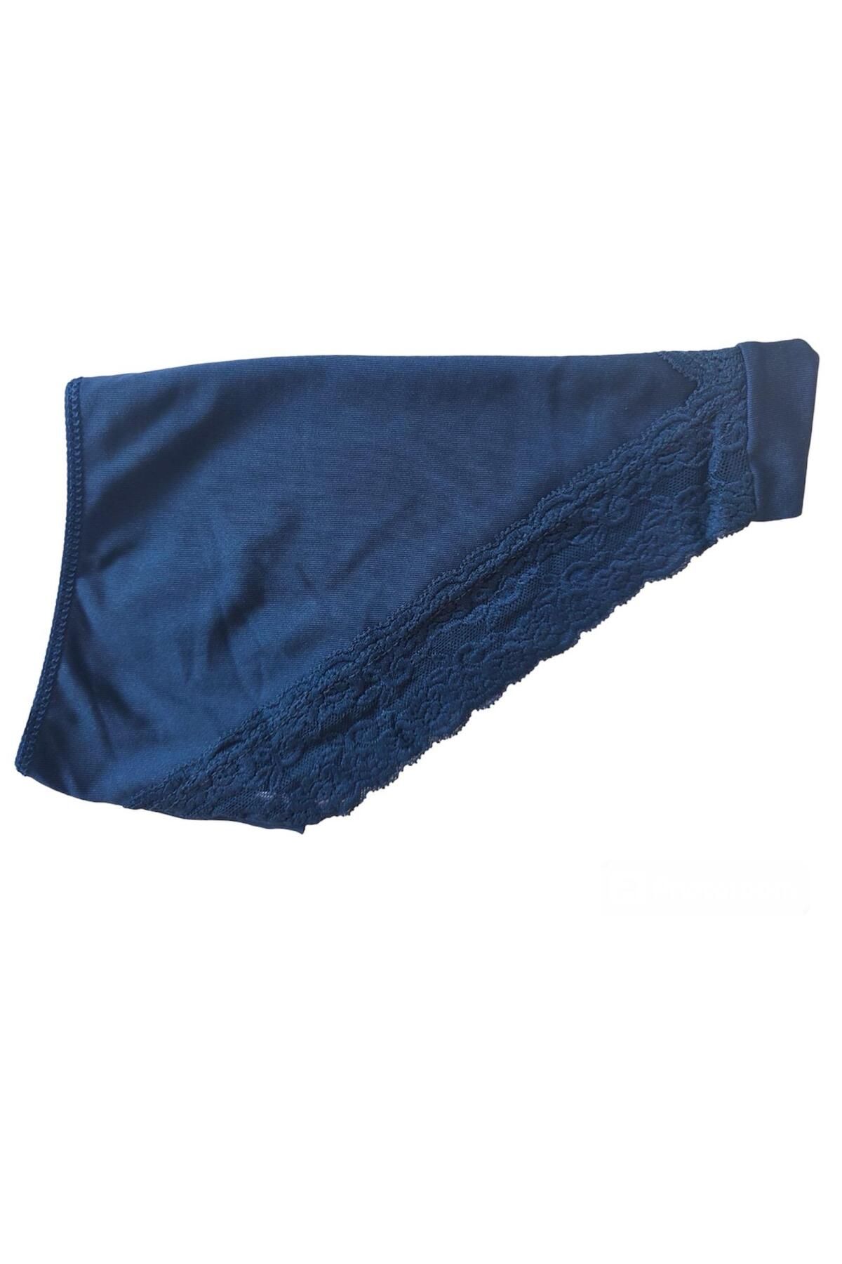 Miss Blue Moon-Chiloți fără sudură din dantelă tăiați cu laser 3 buc - 3166 3