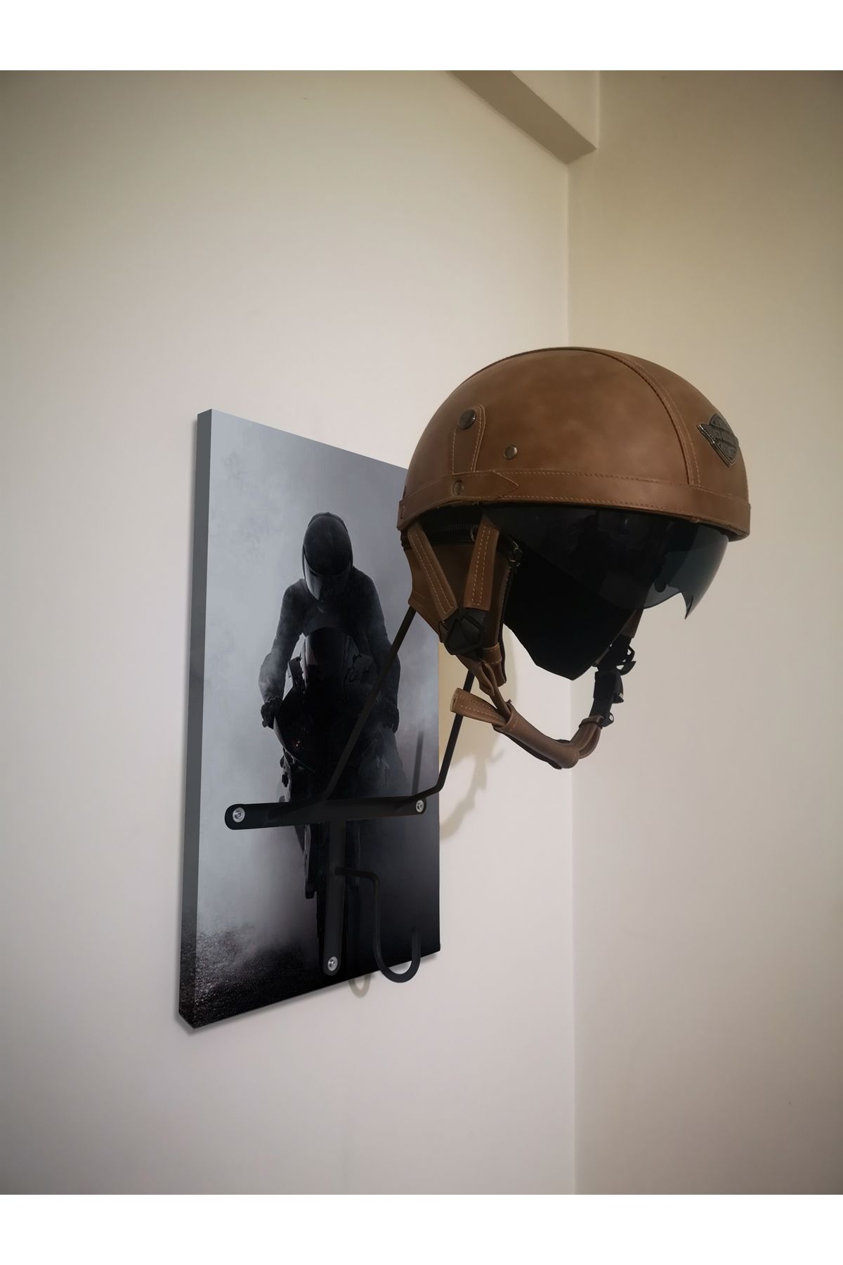 Motorcycle Helmet Hanger, Motor Helmet Hanger, Premier, Revit, Tucano, Vexo, Rsv, Ncr Etc Gg44