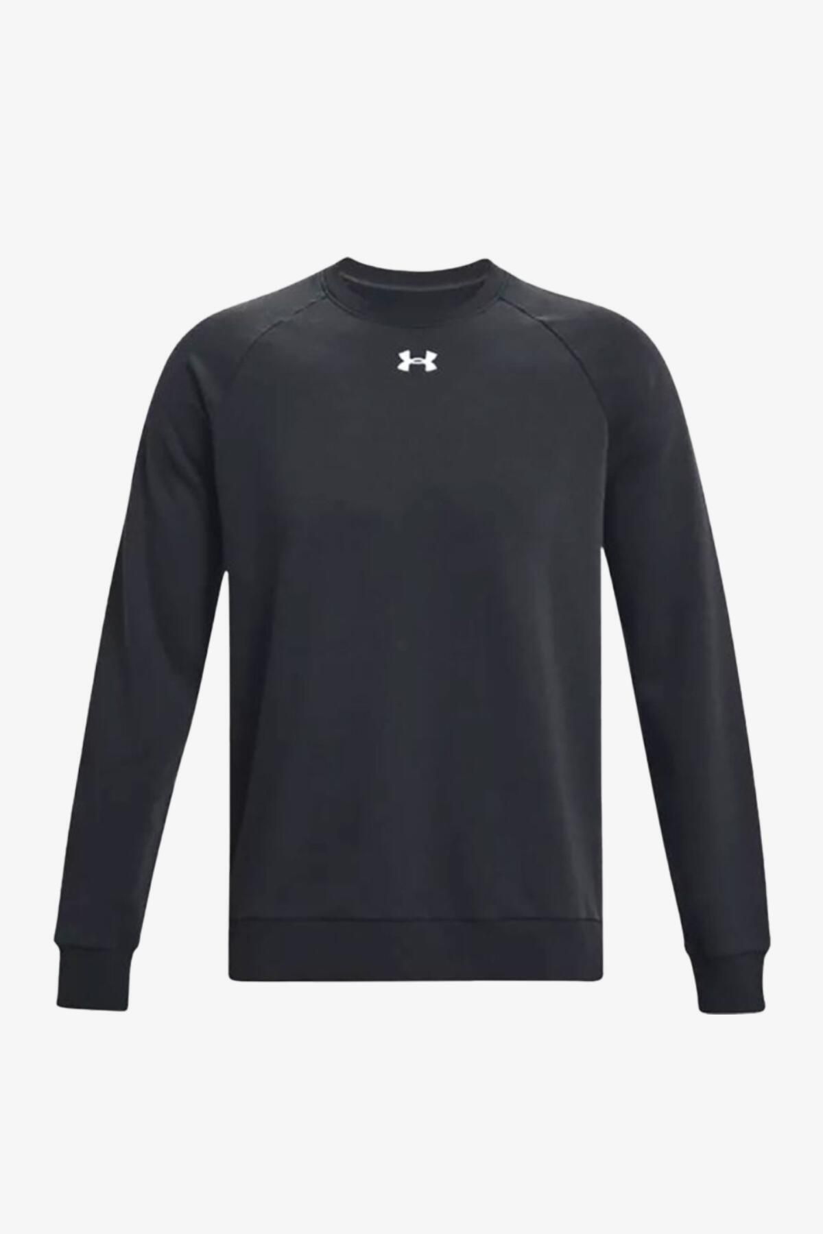 Under armour rival fitted crew sweater mens on sale