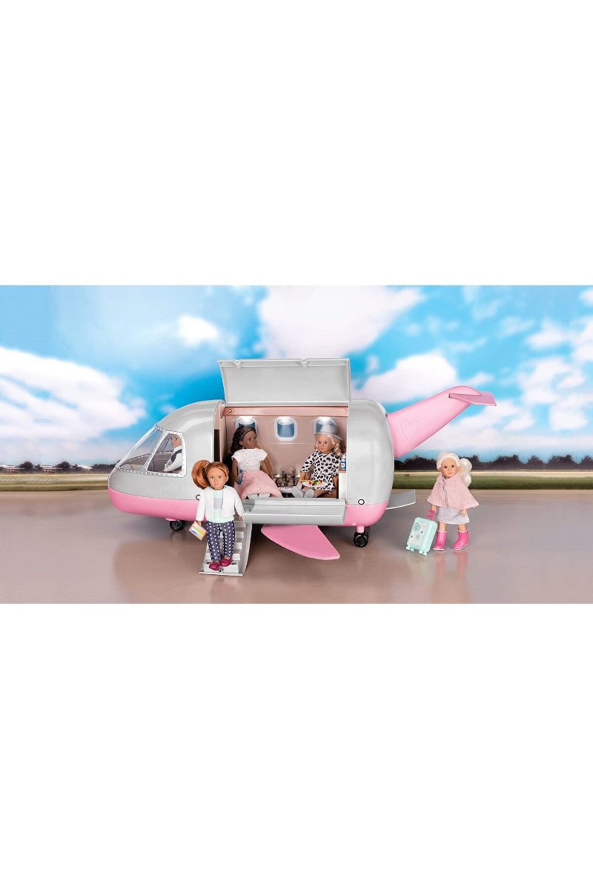 Lori Ozel Jet Luxury Jet 15 Cm Bebek Aksesuarlar Cocuk Anne Bebek Cocuk