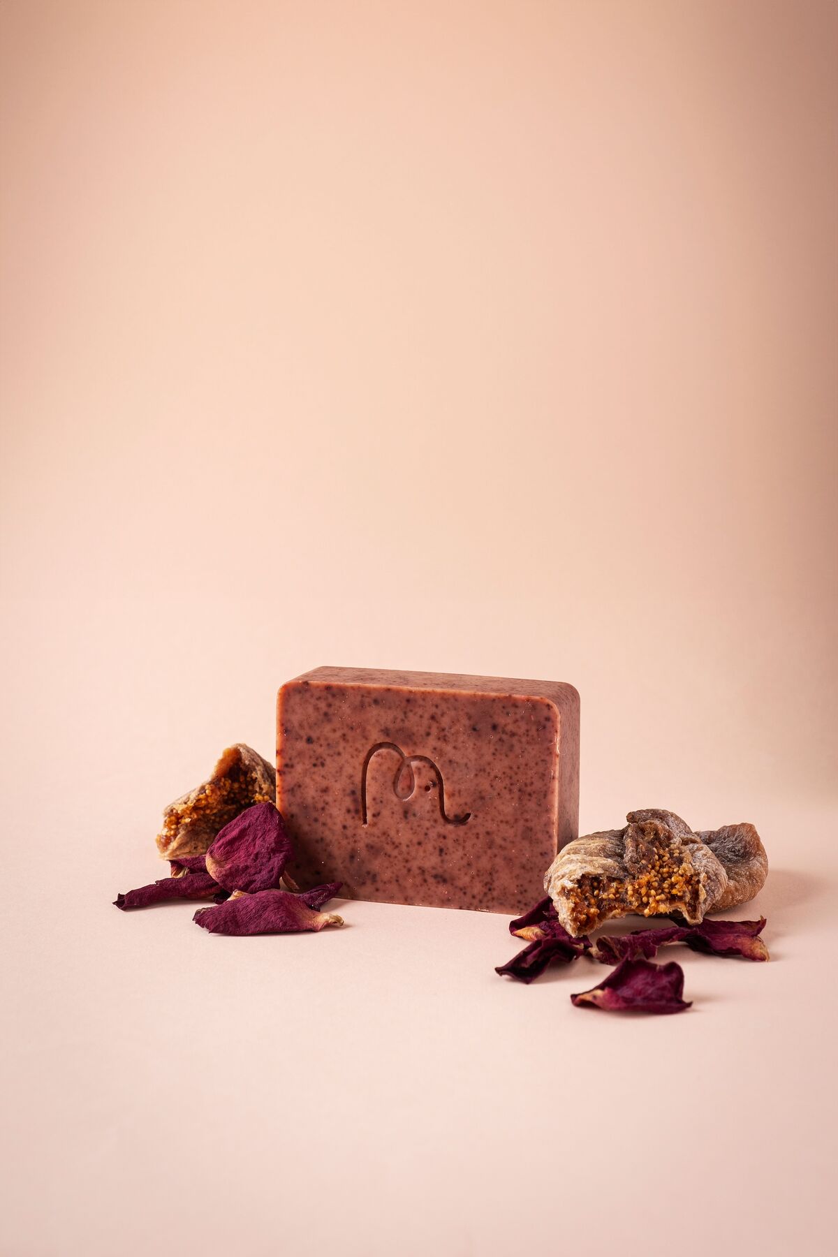 Nimba Home - Gül & Incir & Çövenotu Peeling Sabunu, Yüz Temizleyici Sabun, El Ve Yüz Sabunu 100 gr