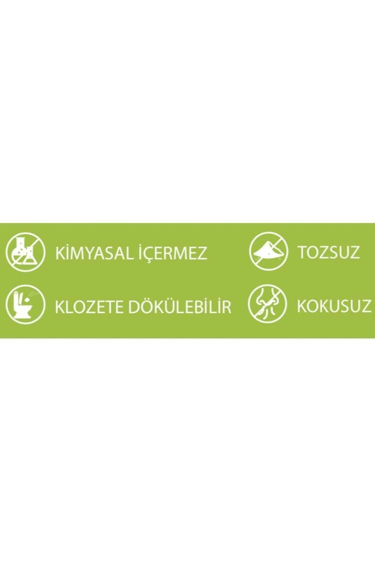 8 Lt Mısır Koçanı Granülü Topaklaşan Doğal Kedi Kumu