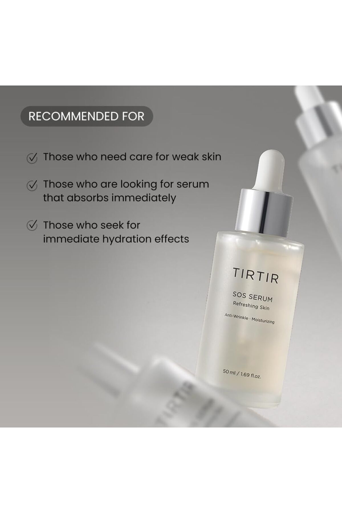 سرم پوست سس اعتماد تقویت کننده ضد پیری مرطوب 50ML TIRTIR