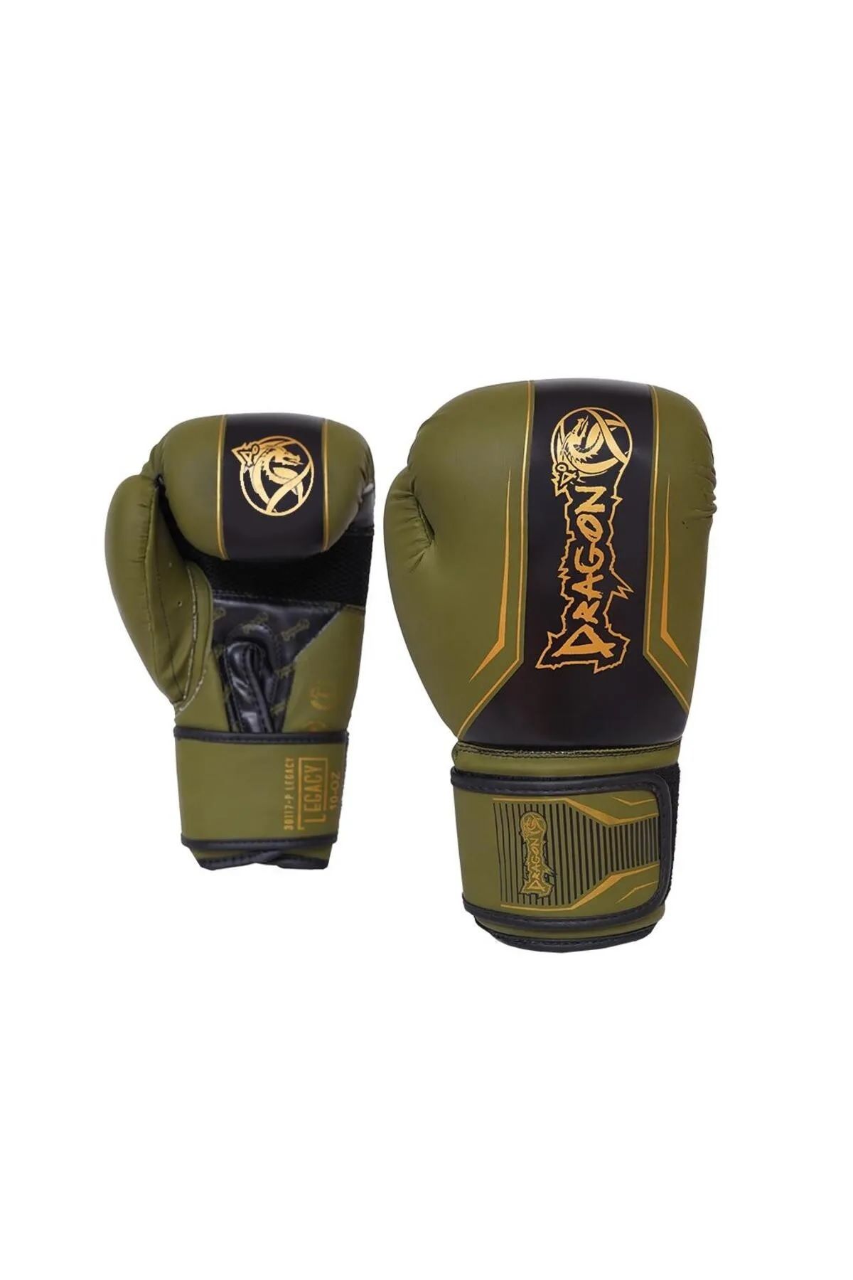 دستکش بوکس مردانه و زنانه LEGACY BOXING GLIDES KICKBOX MUAYTHAI TRAINING DRAGON 3 قطعه مجموعه Dragondo