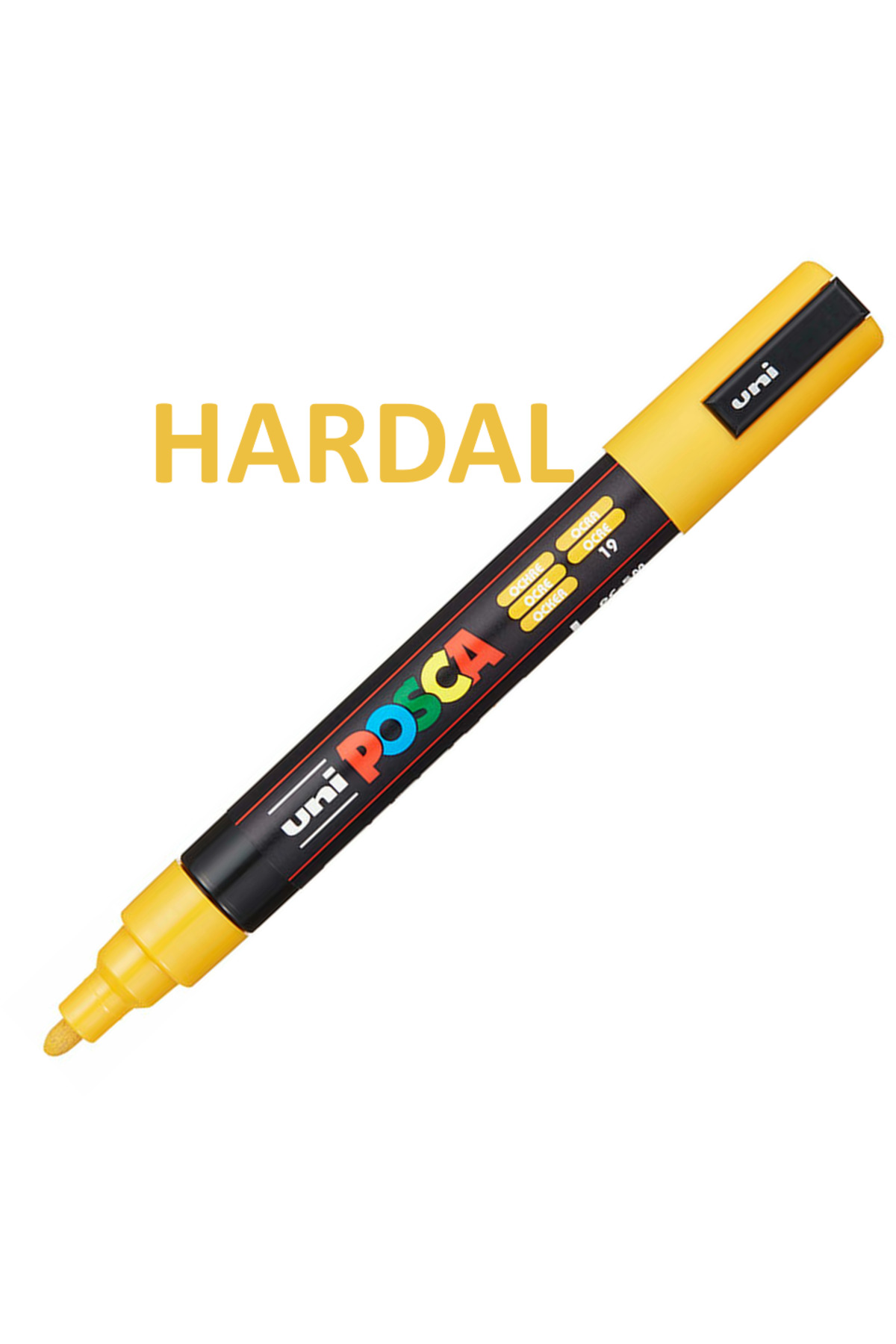 Posca Mustard Marker Pc-5m (1.8-2.5mm) Poska Pc5m Pc-5m