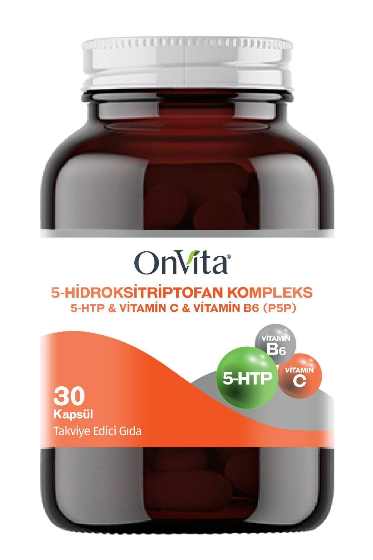 Onvita-5-Hydroxytriptofan Complex and Vitamin C B6 - P5P 5