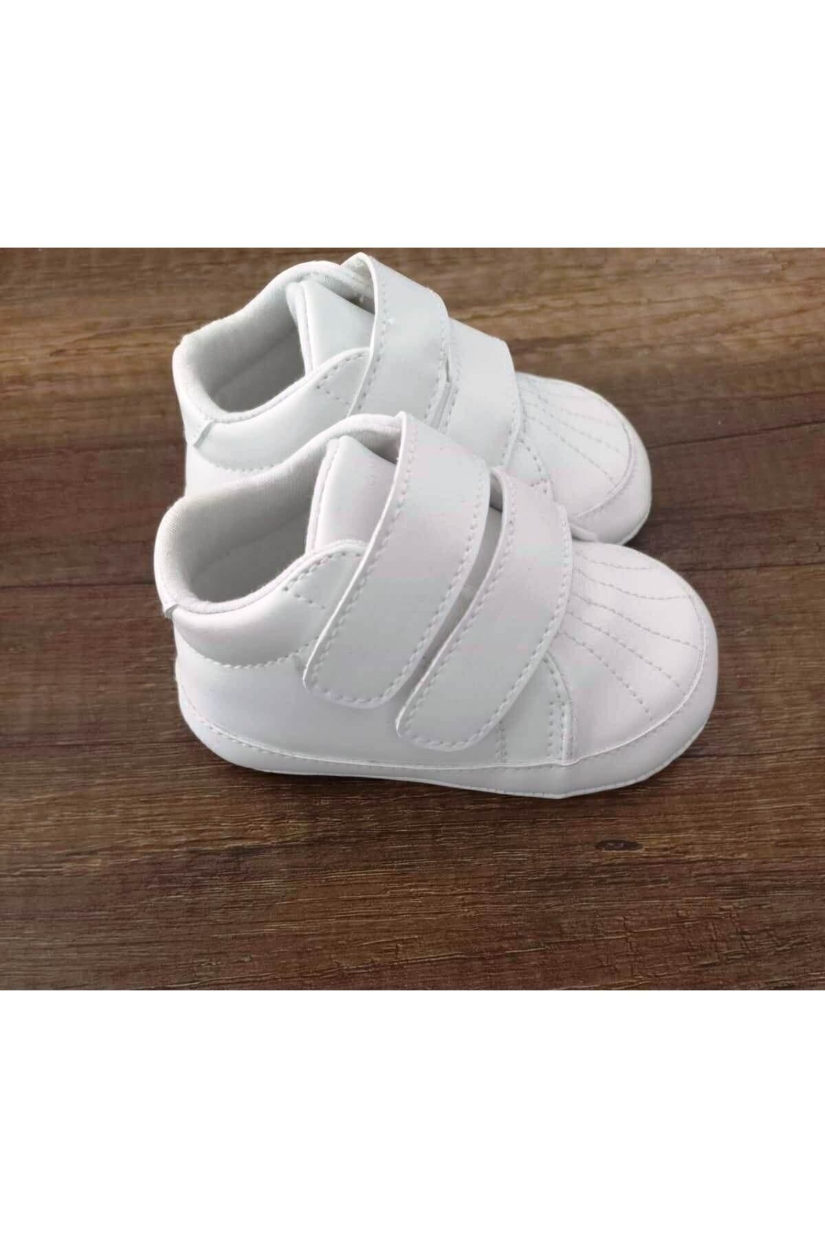 Babytor Beyaz Spor Bebek Ayakkabısı fotoğrafı 2 (önizleme)