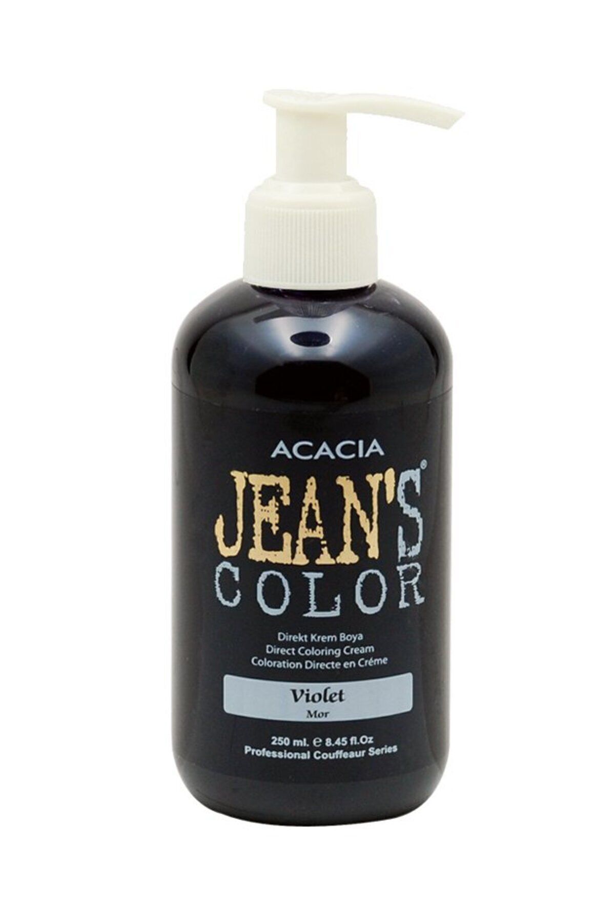 رنگ مو بنفش مردانه و زنانه آمونیاک موهای رنگی بدون 250 میل. بو jeans color