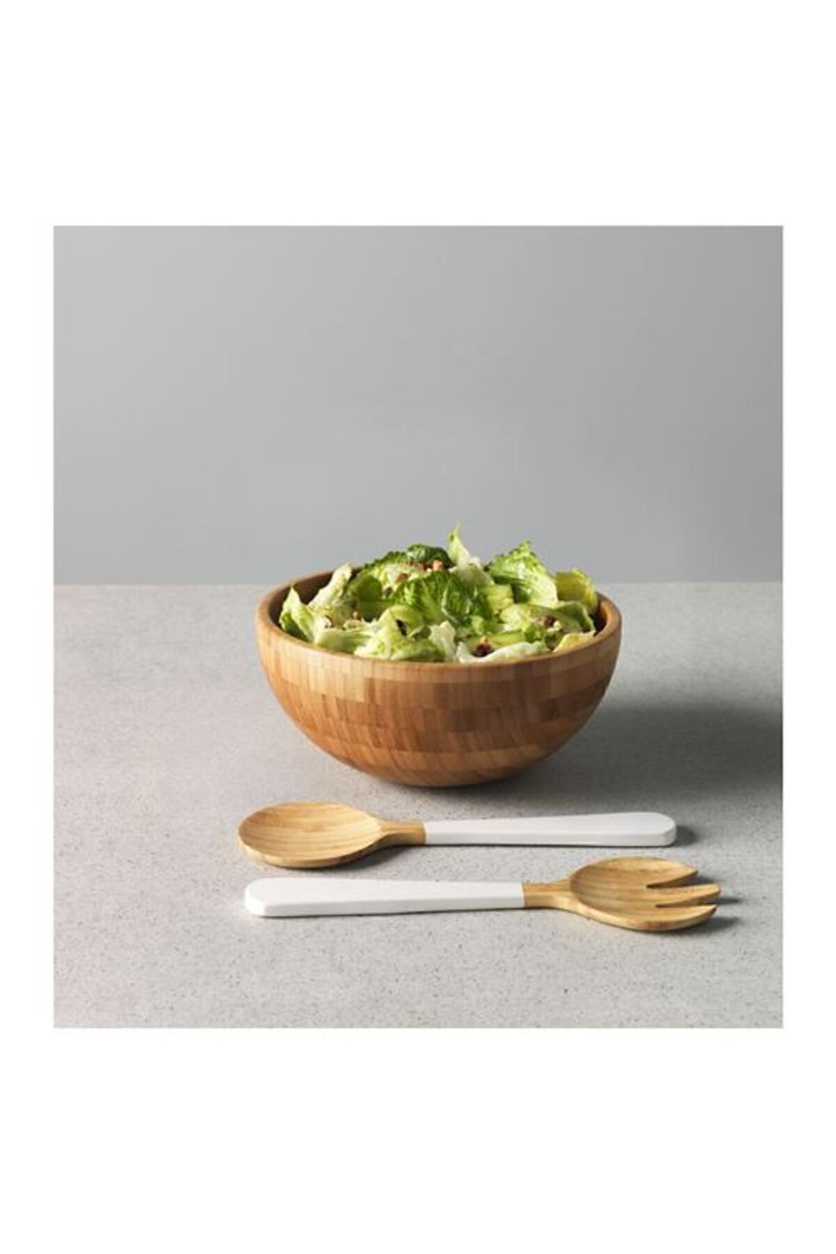IKEA-Blanda Matt Bamboo Serving Bowl 20 cm 3