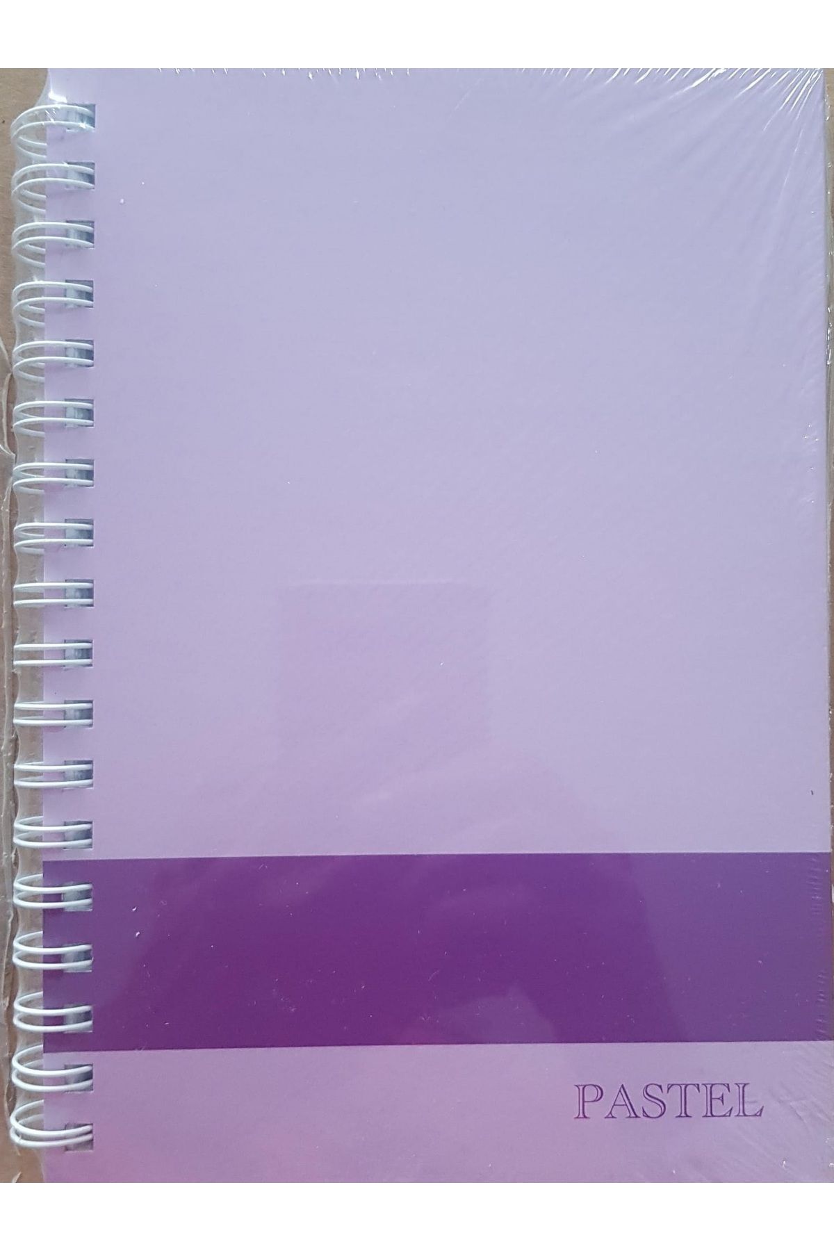 elma Pastel Color - Caiet Cu Copertă Rigidă 20x28, Spirală Și Frunze Cu Carouri - One Size