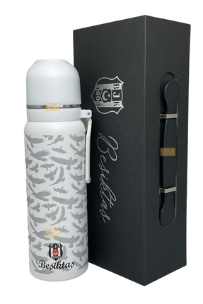 Beşiktaş 650ml Lisanslı Çift Katlı Paslanmaz Çelik Termos 8 Saat Sıcak Soğuk ...