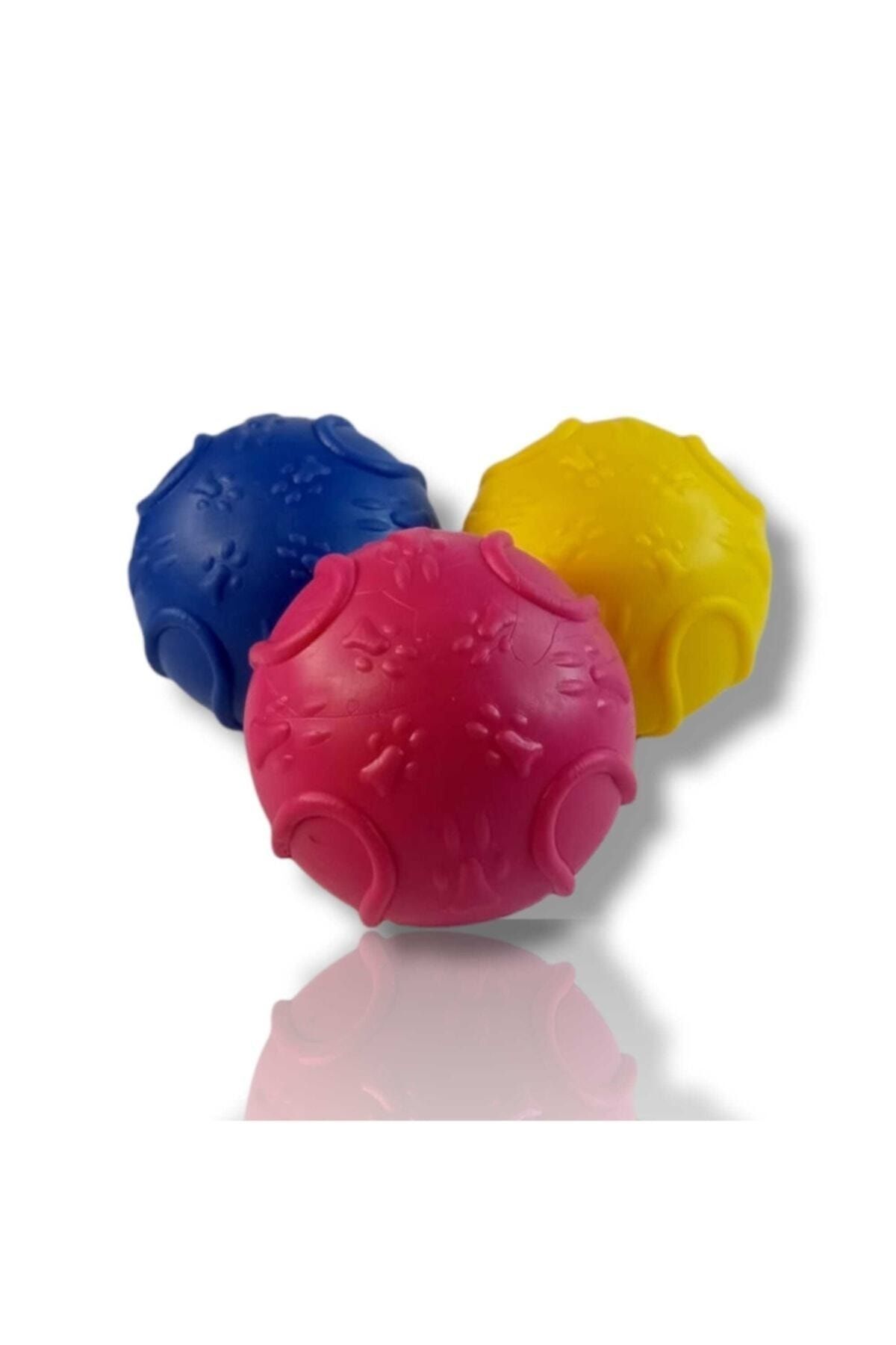 mes store-Dog Bite Ball Patterned Small Size Hard and Durable Material 2
